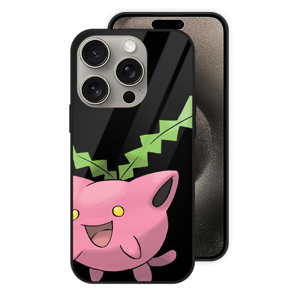 （画像用） ポケットモンスター Pokémon 【iPhone15Pro対応】スマホケース 耐衝撃＆黄変防止 背面ガラス