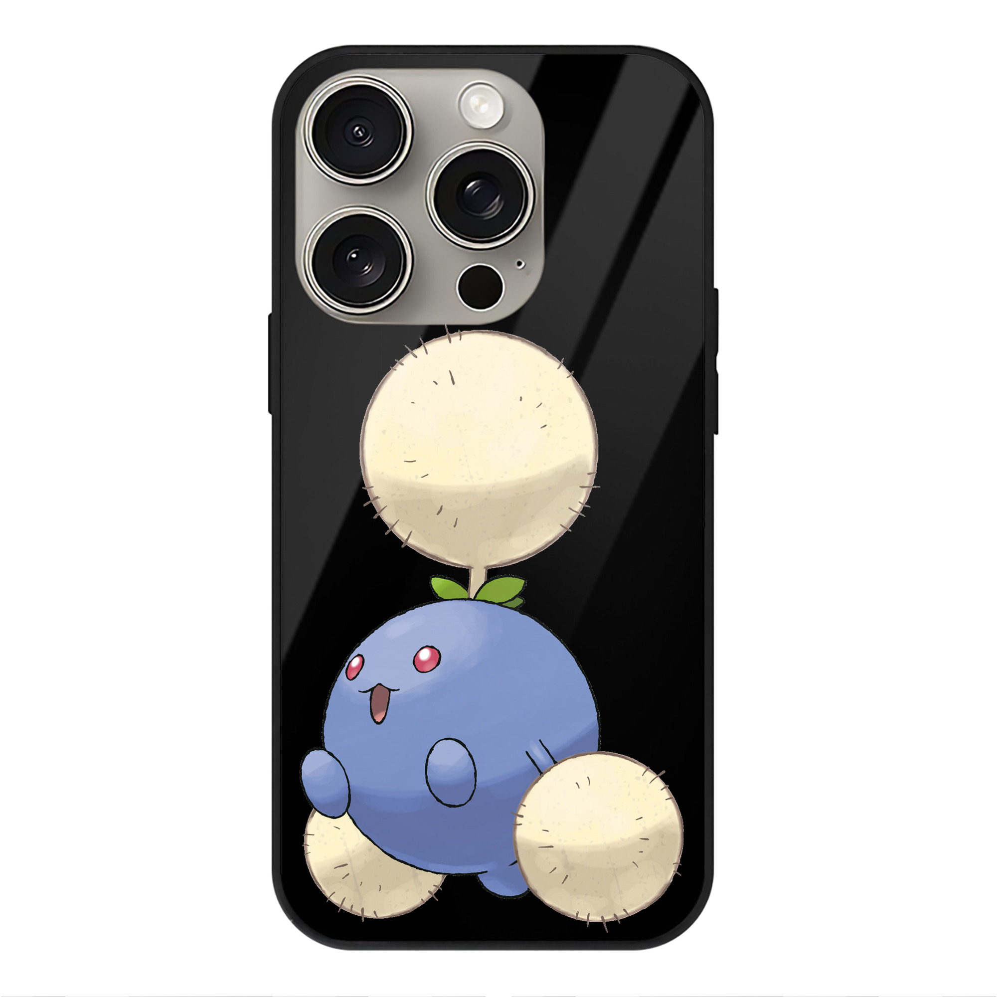 （画像用） ポケットモンスター Pokémon 【iPhone15Pro対応】スマホケース 耐衝撃＆黄変防止 背面ガラス