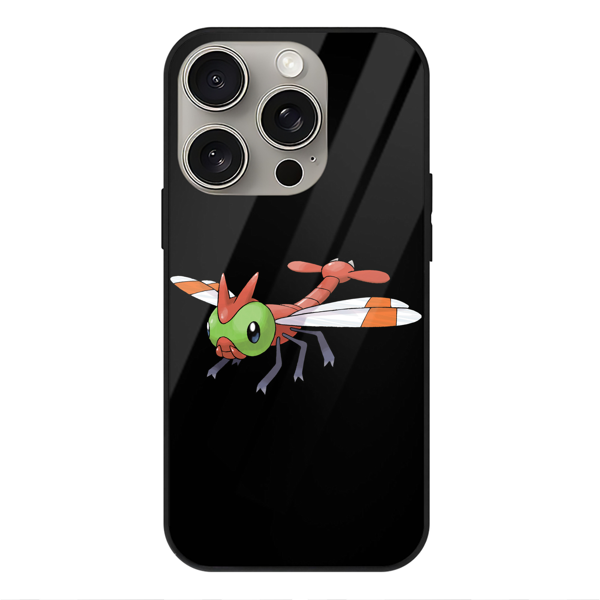 （画像用） ポケットモンスター Pokémon 【iPhone15Pro対応】スマホケース 耐衝撃＆黄変防止 背面ガラス