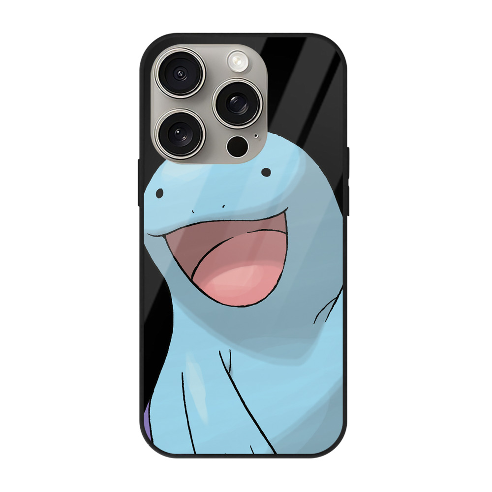 （画像用） ポケットモンスター Pokémon 【iPhone15Pro対応】スマホケース 耐衝撃＆黄変防止 背面ガラス