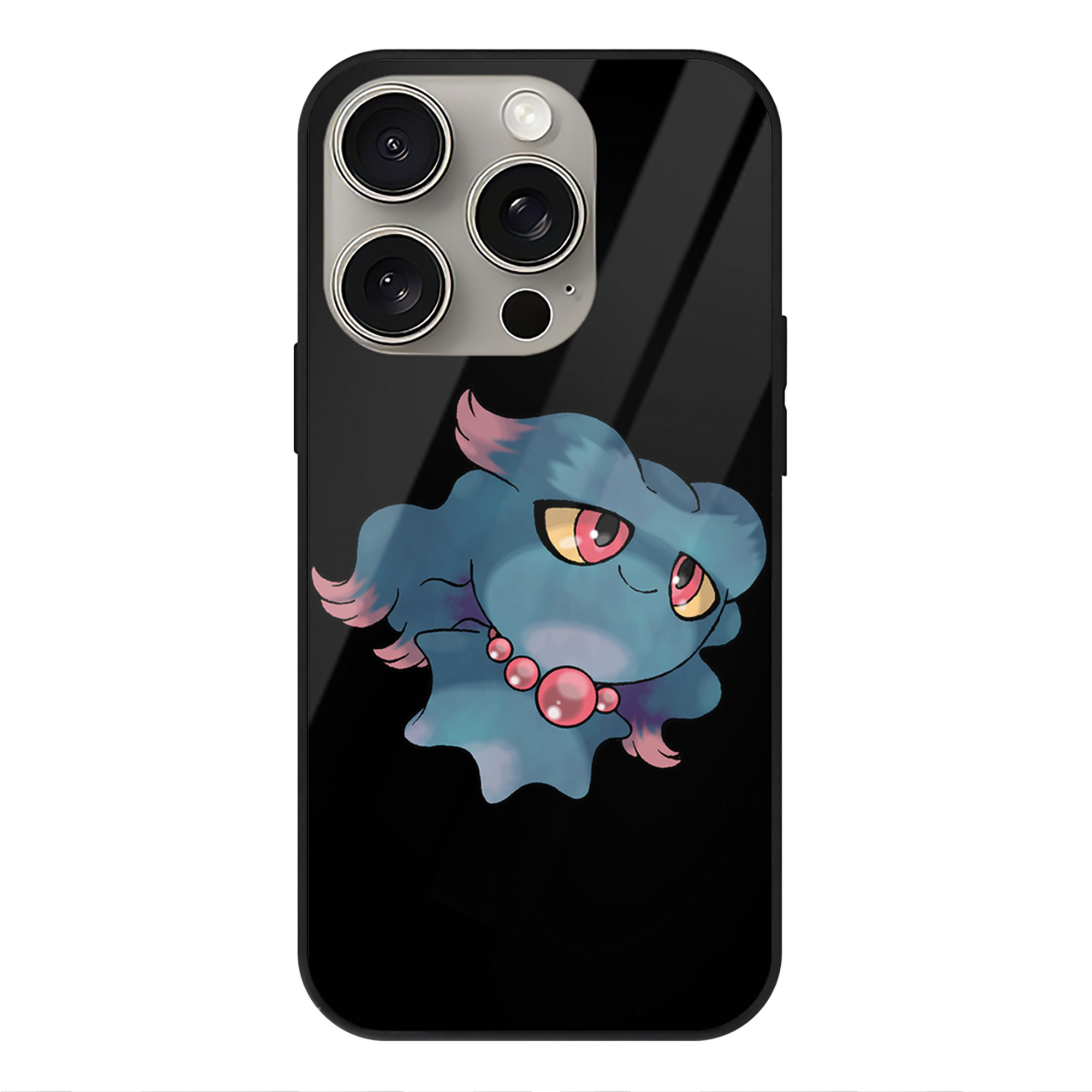 （画像用） ポケットモンスター Pokémon 【iPhone15Pro対応】スマホケース 耐衝撃＆黄変防止 背面ガラス