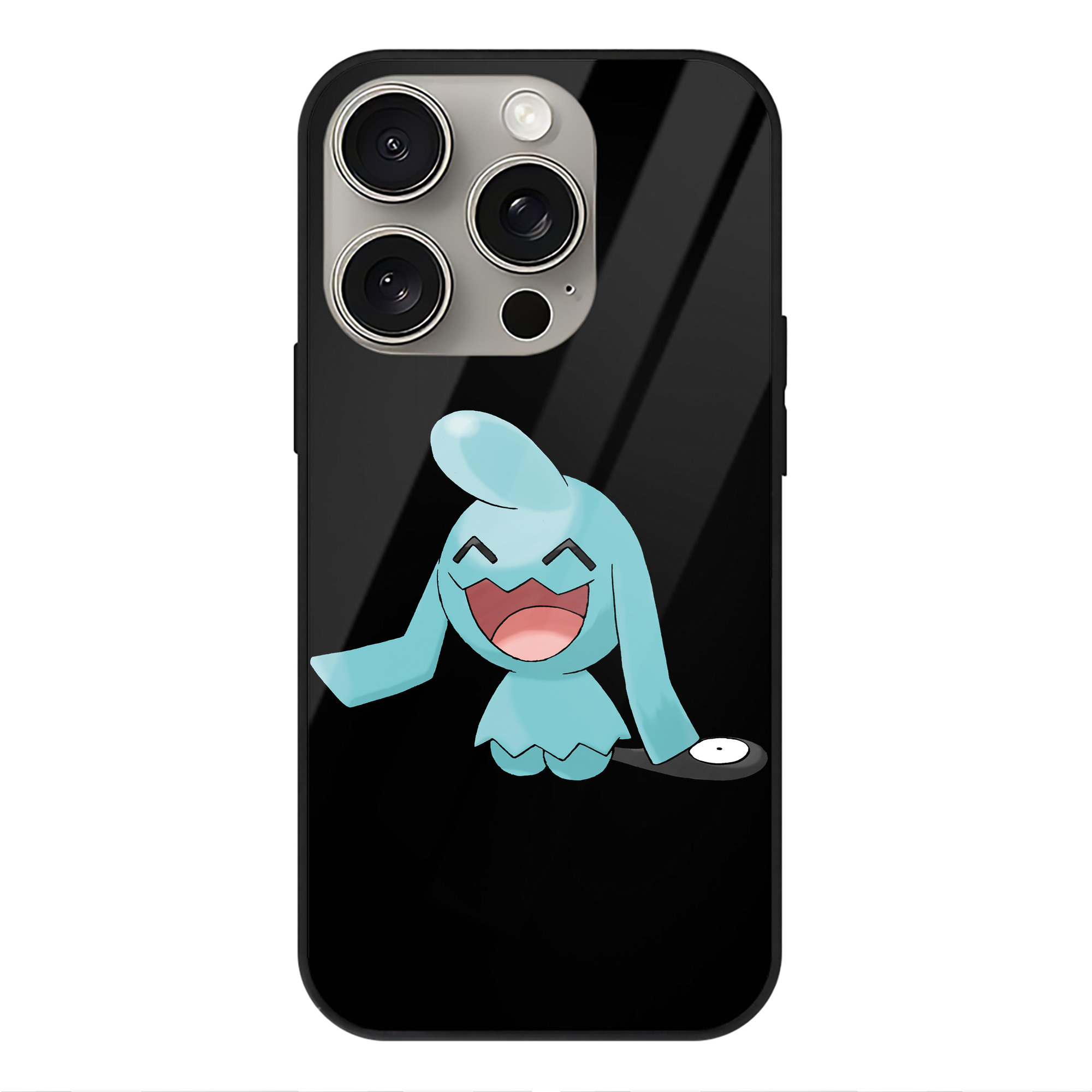 （画像用） ポケットモンスター Pokémon 【iPhone15Pro対応】スマホケース 耐衝撃＆黄変防止 背面ガラス
