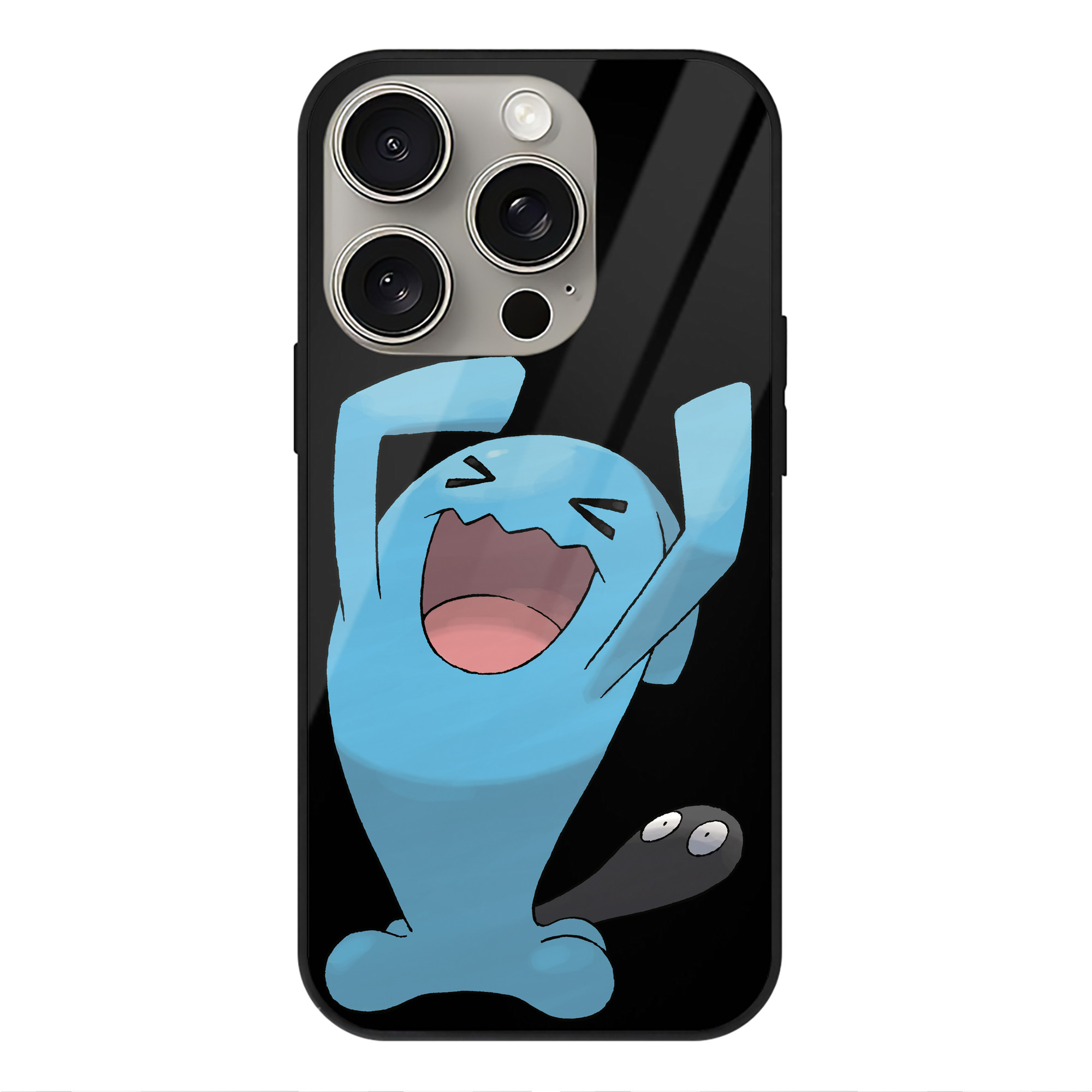 （画像用） ポケットモンスター Pokémon 【iPhone15Pro対応】スマホケース 耐衝撃＆黄変防止 背面ガラス