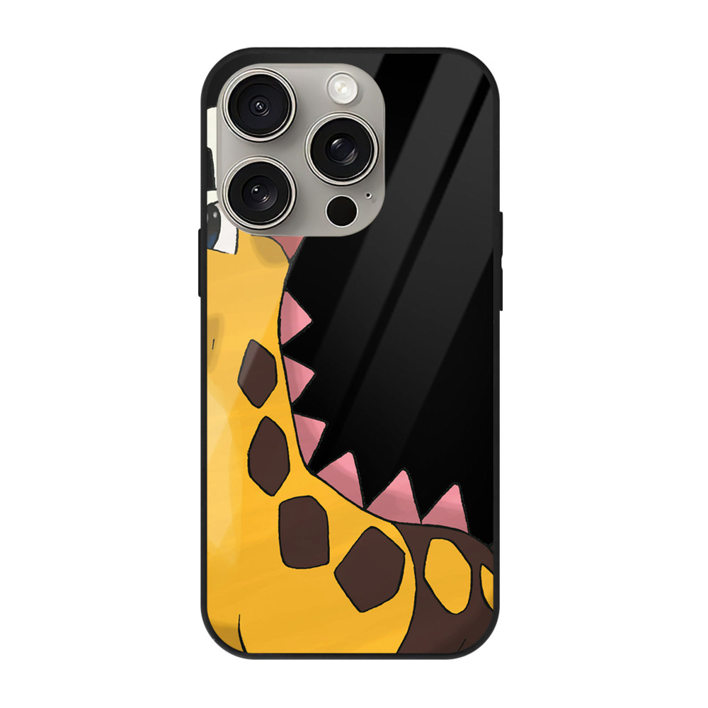 （画像用） ポケットモンスター Pokémon 【iPhone15Pro対応】スマホケース 耐衝撃＆黄変防止 背面ガラス