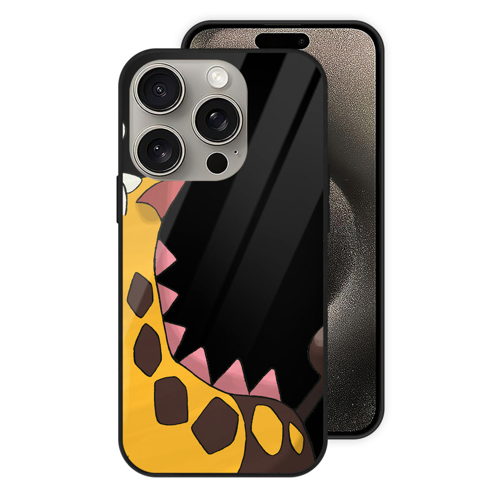 （画像用） ポケットモンスター Pokémon 【iPhone15Pro対応】スマホケース 耐衝撃＆黄変防止 背面ガラス