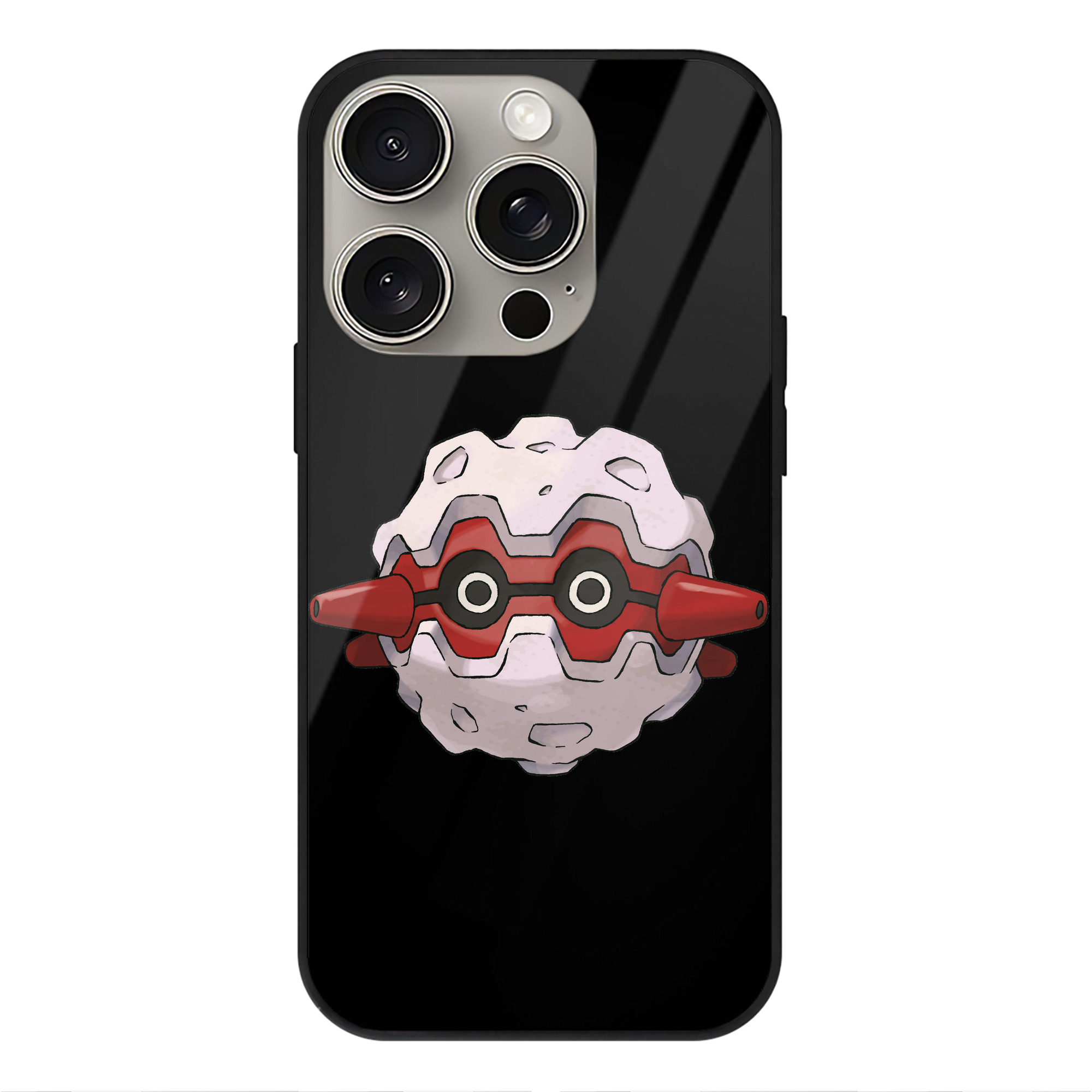 （画像用） ポケットモンスター Pokémon 【iPhone15Pro対応】スマホケース 耐衝撃＆黄変防止 背面ガラス