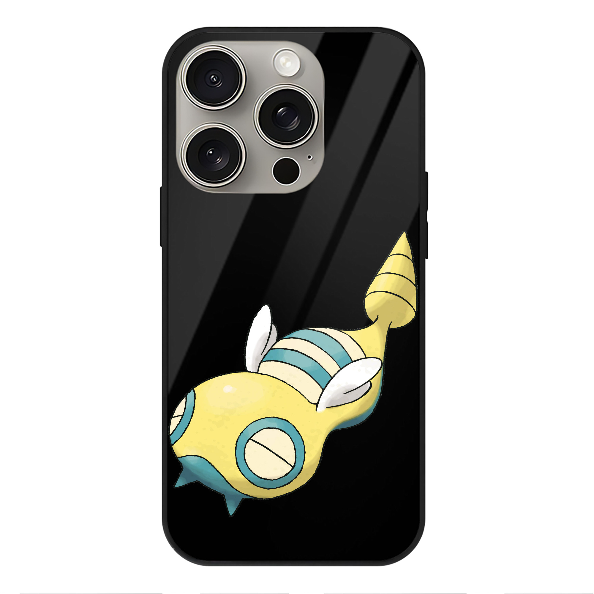 （画像用） ポケットモンスター Pokémon 【iPhone15Pro対応】スマホケース 耐衝撃＆黄変防止 背面ガラス