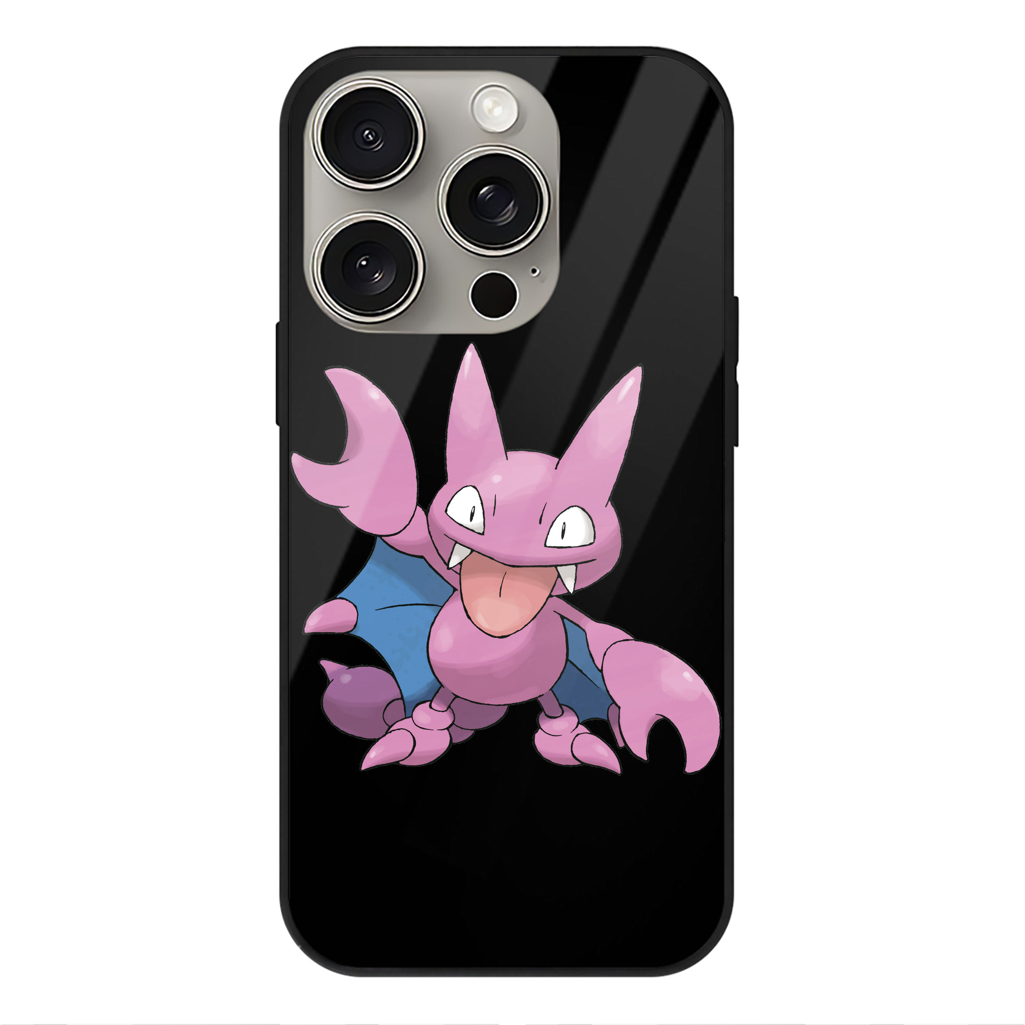 （画像用） ポケットモンスター Pokémon 【iPhone15Pro対応】スマホケース 耐衝撃＆黄変防止 背面ガラス