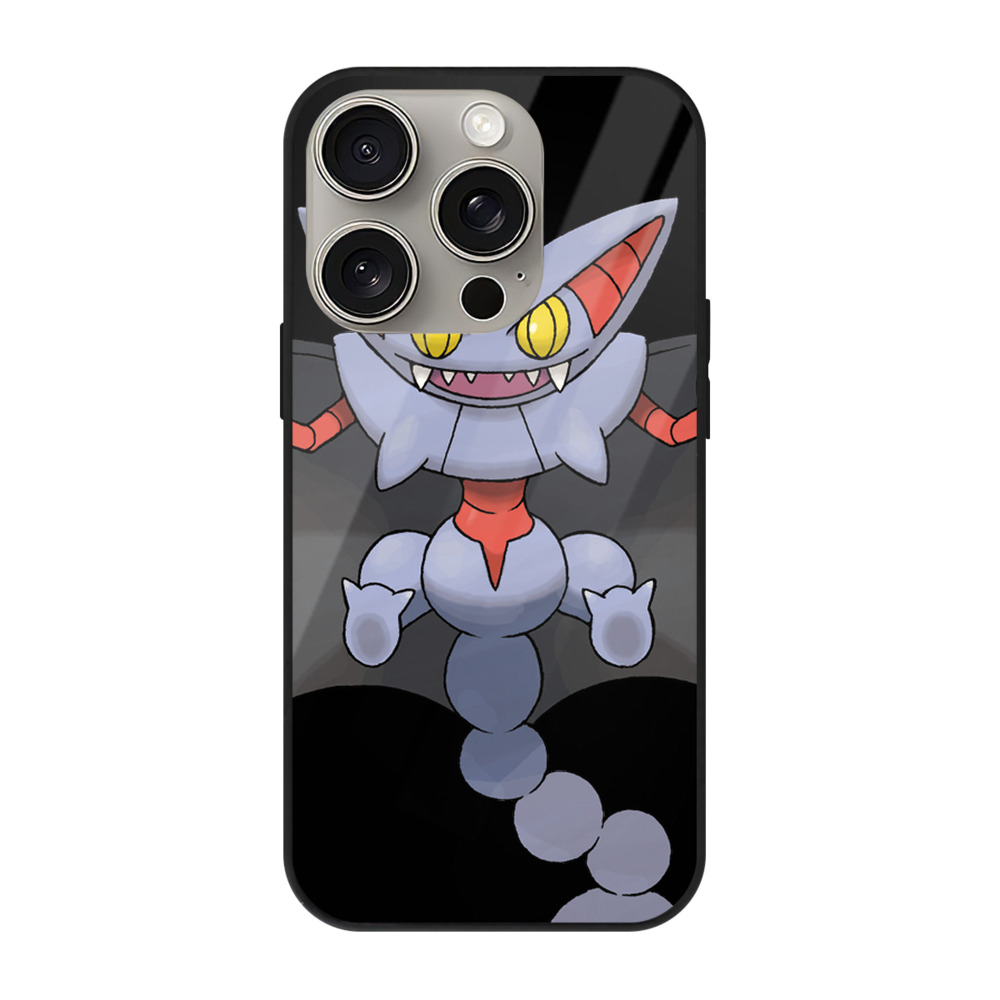 （画像用） ポケットモンスター Pokémon 【iPhone15Pro対応】スマホケース 耐衝撃＆黄変防止 背面ガラス