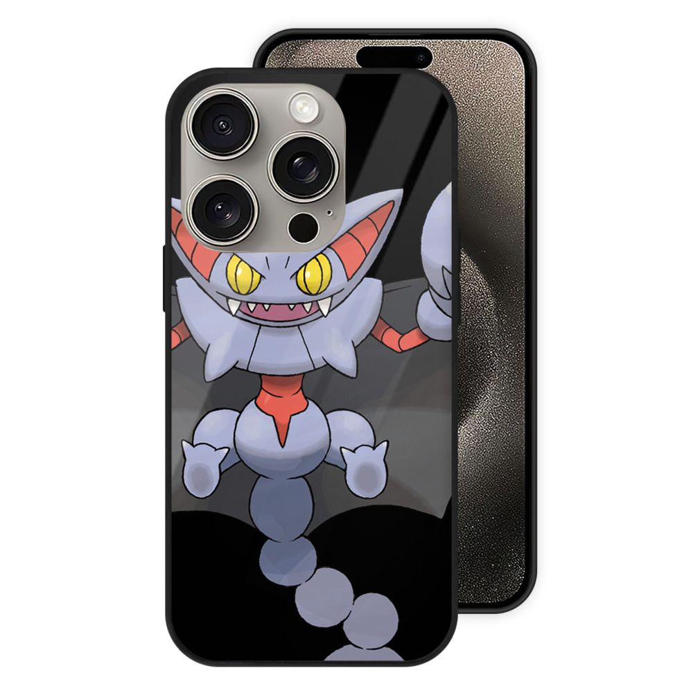 （画像用） ポケットモンスター Pokémon 【iPhone15Pro対応】スマホケース 耐衝撃＆黄変防止 背面ガラス