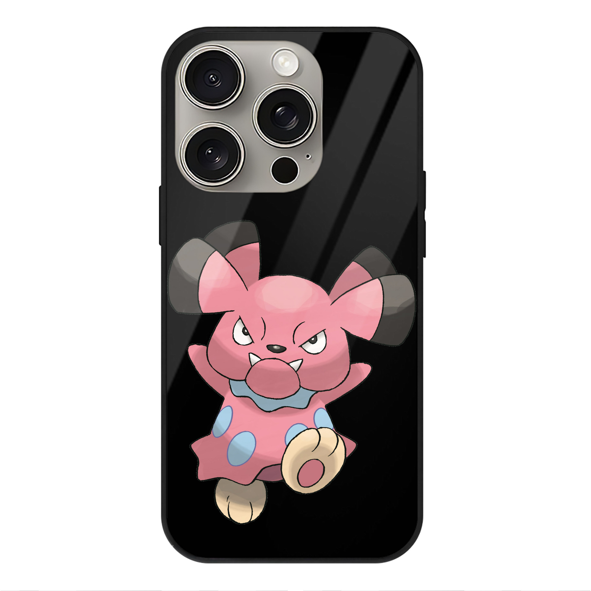 （画像用） ポケットモンスター Pokémon 【iPhone15Pro対応】スマホケース 耐衝撃＆黄変防止 背面ガラス