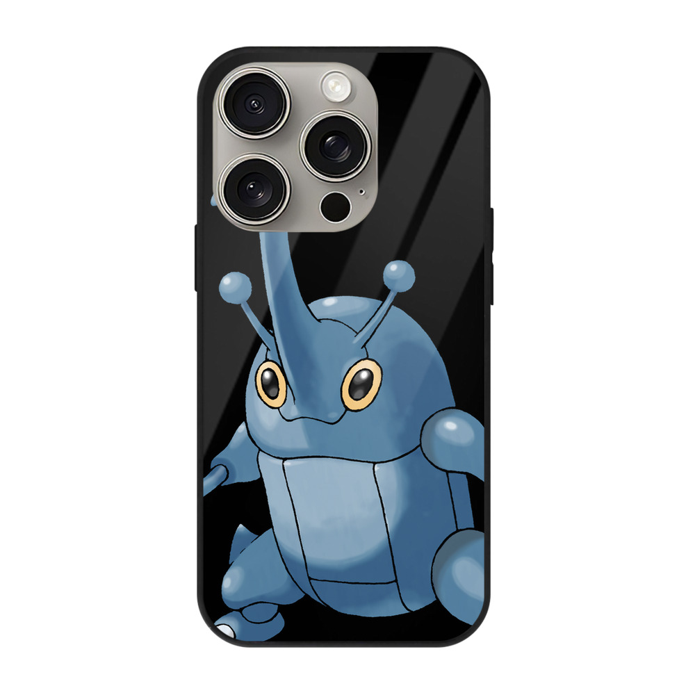 （画像用） ポケットモンスター Pokémon 【iPhone15Pro対応】スマホケース 耐衝撃＆黄変防止 背面ガラス