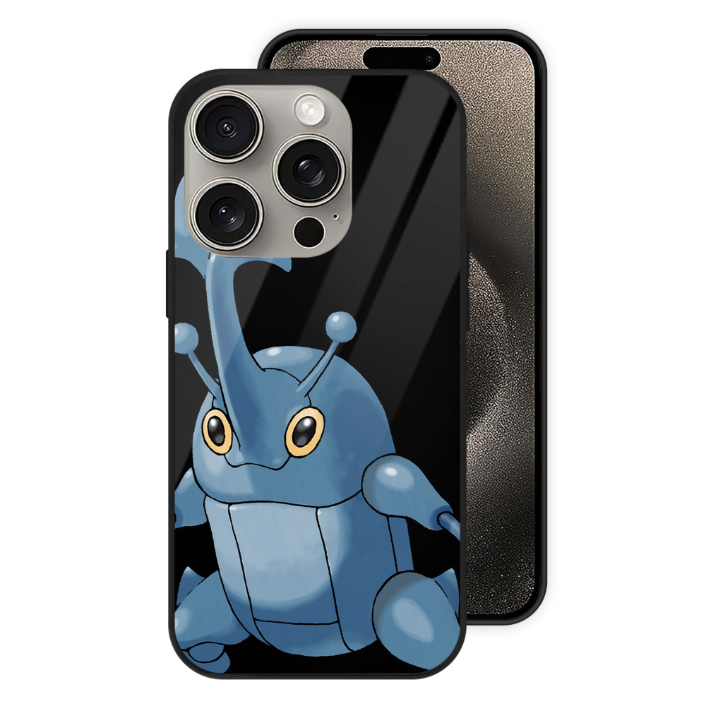 （画像用） ポケットモンスター Pokémon 【iPhone15Pro対応】スマホケース 耐衝撃＆黄変防止 背面ガラス