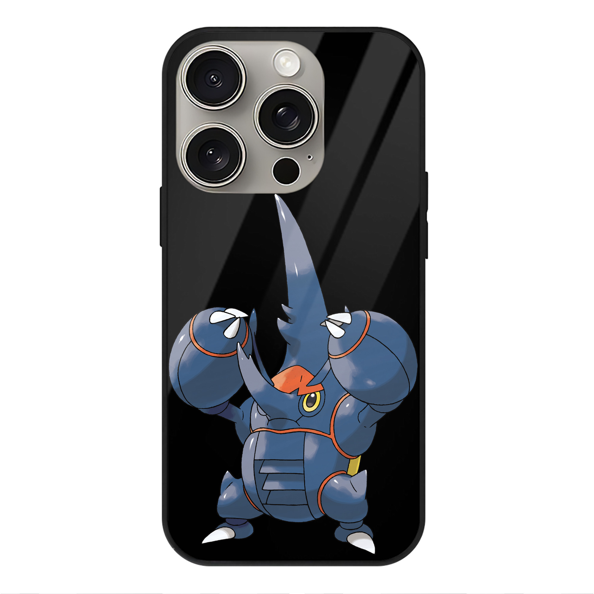（画像用） ポケットモンスター Pokémon 【iPhone15Pro対応】スマホケース 耐衝撃＆黄変防止 背面ガラス