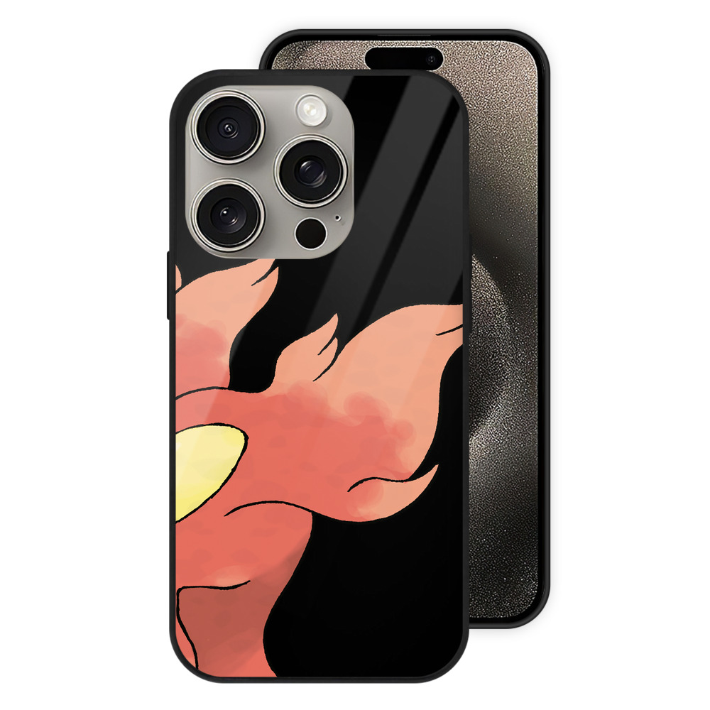 （画像用） ポケットモンスター Pokémon 【iPhone15Pro対応】スマホケース 耐衝撃＆黄変防止 背面ガラス
