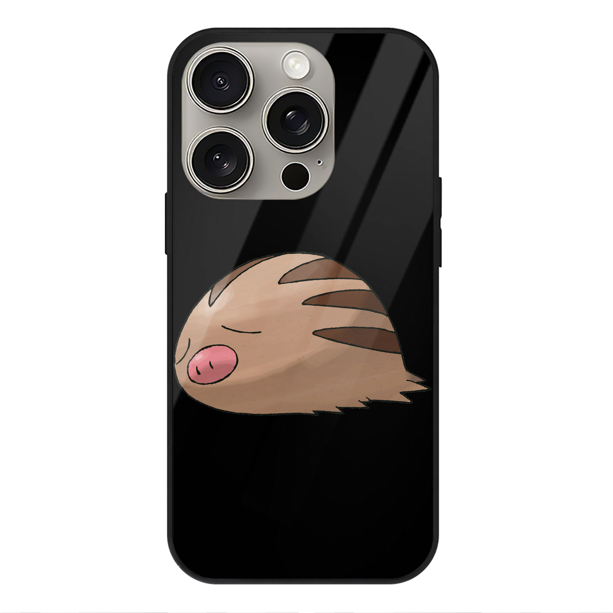 （画像用） ポケットモンスター Pokémon 【iPhone15Pro対応】スマホケース 耐衝撃＆黄変防止 背面ガラス