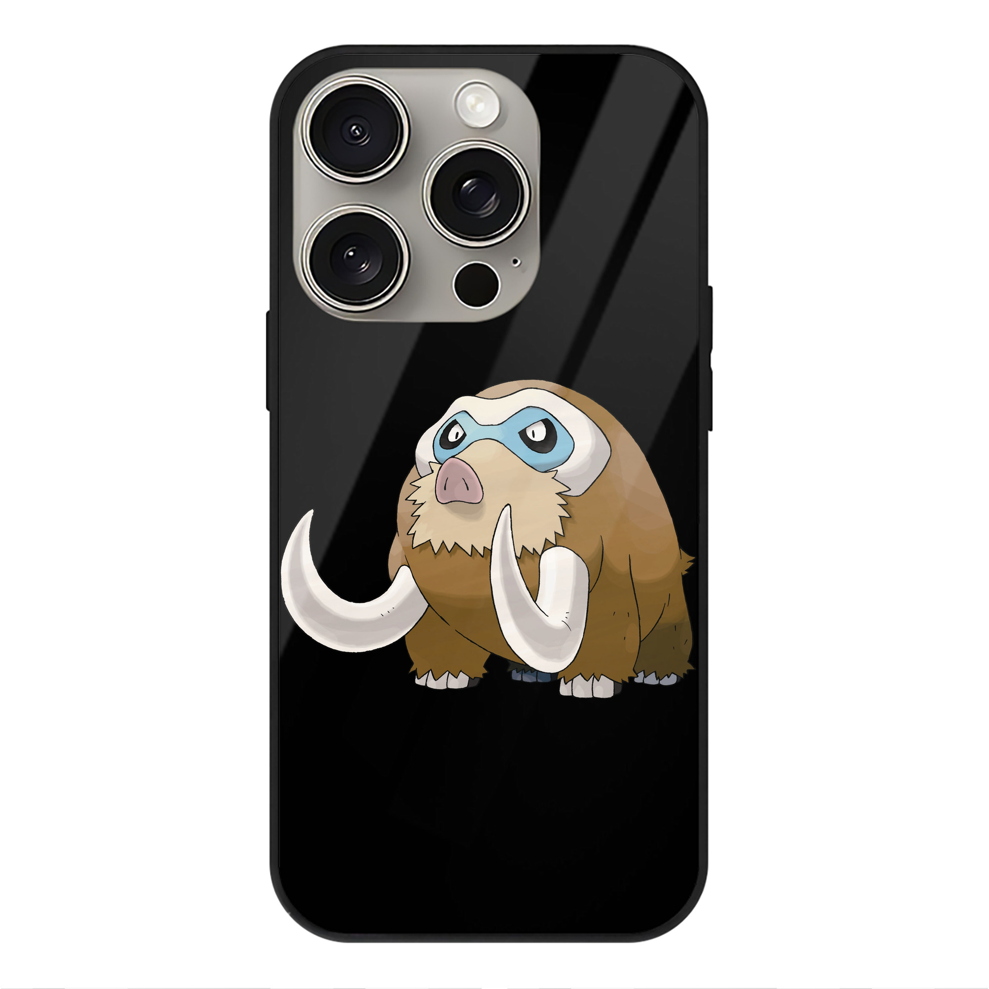 （画像用） ポケットモンスター Pokémon 【iPhone15Pro対応】スマホケース 耐衝撃＆黄変防止 背面ガラス