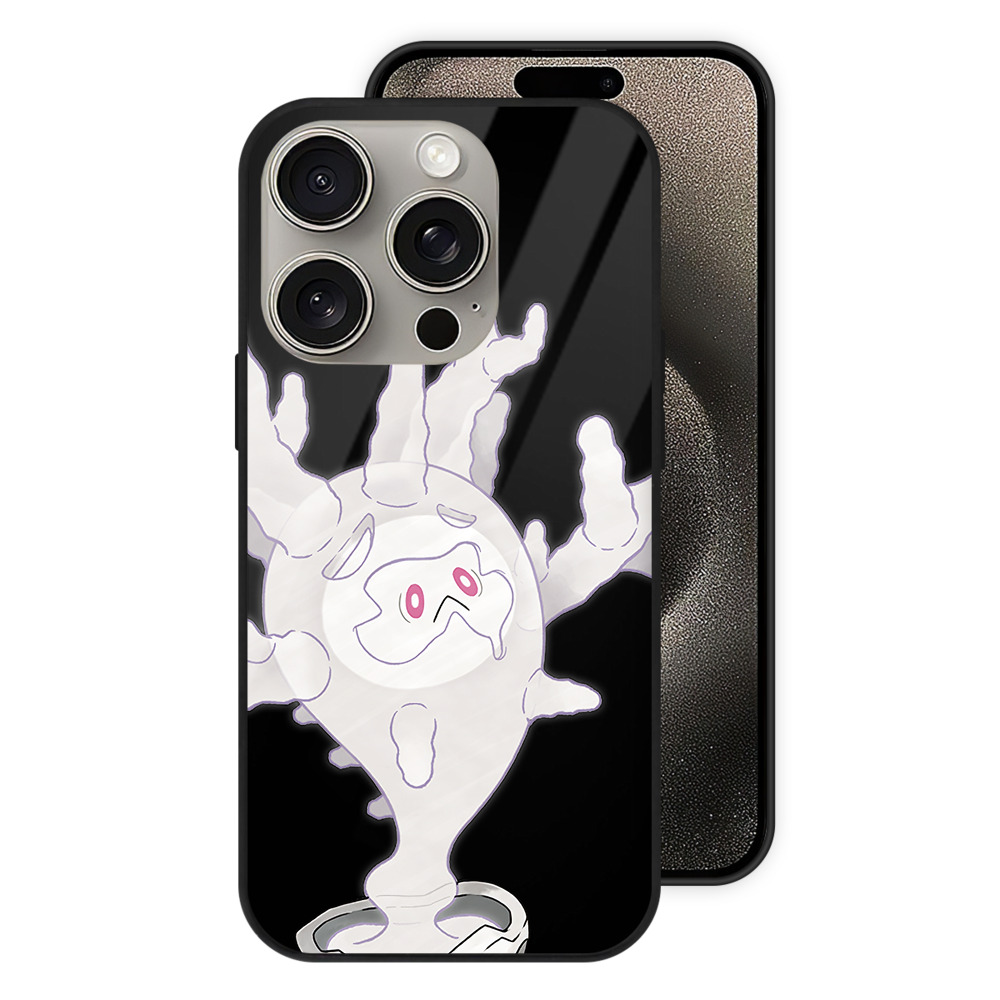 （画像用） ポケットモンスター Pokémon 【iPhone15Pro対応】スマホケース 耐衝撃＆黄変防止 背面ガラス