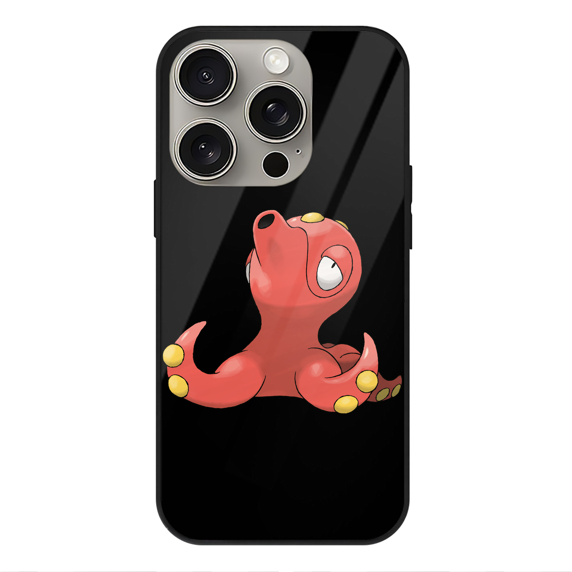 （画像用） ポケットモンスター Pokémon 【iPhone15Pro対応】スマホケース 耐衝撃＆黄変防止 背面ガラス