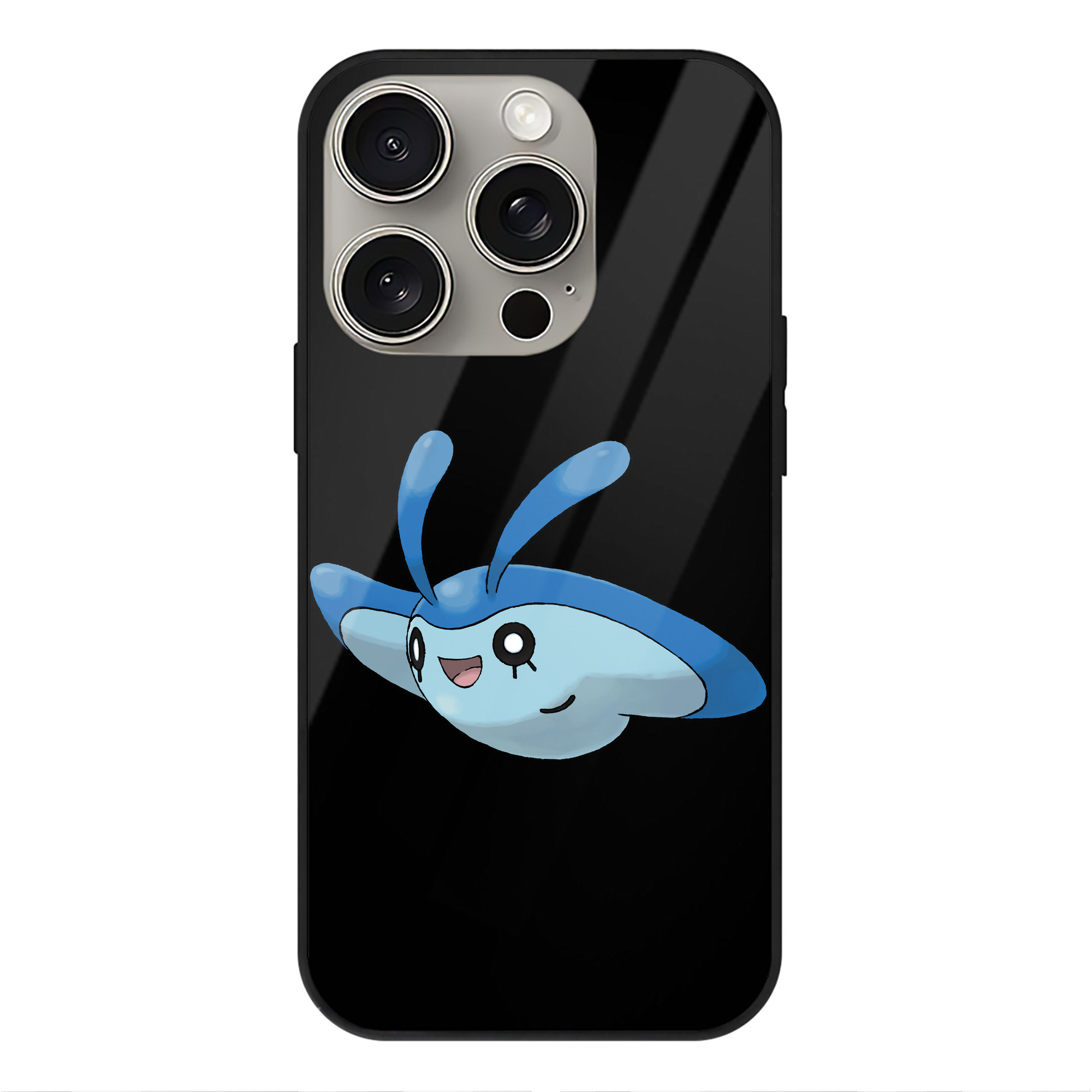 （画像用） ポケットモンスター Pokémon 【iPhone15Pro対応】スマホケース 耐衝撃＆黄変防止 背面ガラス
