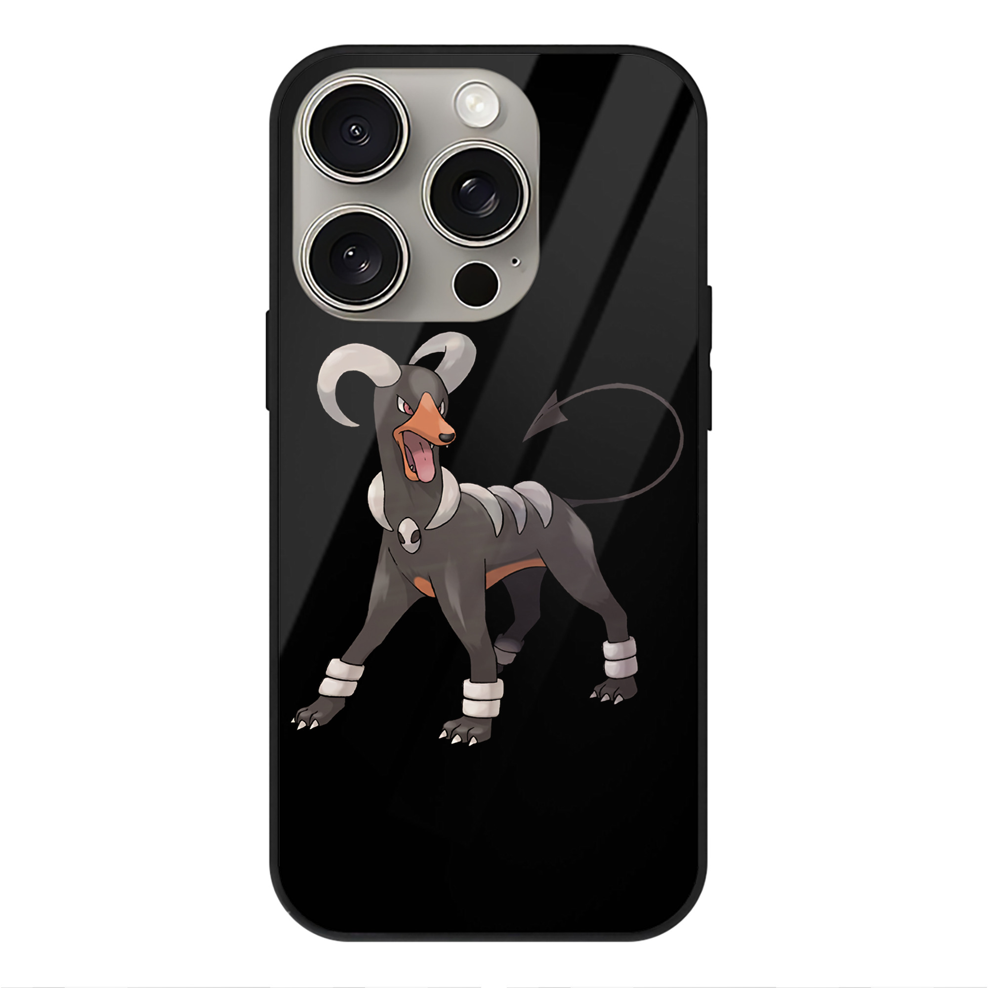 （画像用） ポケットモンスター Pokémon 【iPhone15Pro対応】スマホケース 耐衝撃＆黄変防止 背面ガラス