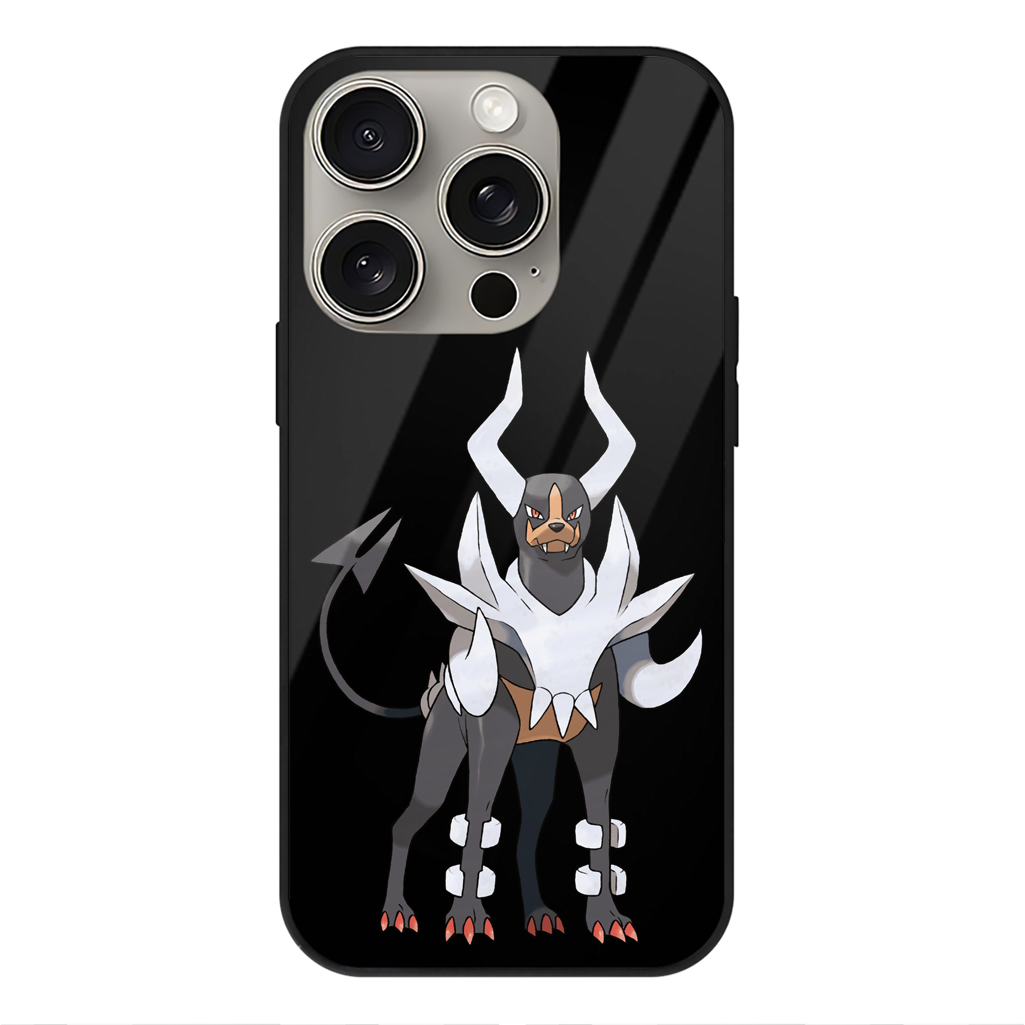 （画像用） ポケットモンスター Pokémon 【iPhone15Pro対応】スマホケース 耐衝撃＆黄変防止 背面ガラス