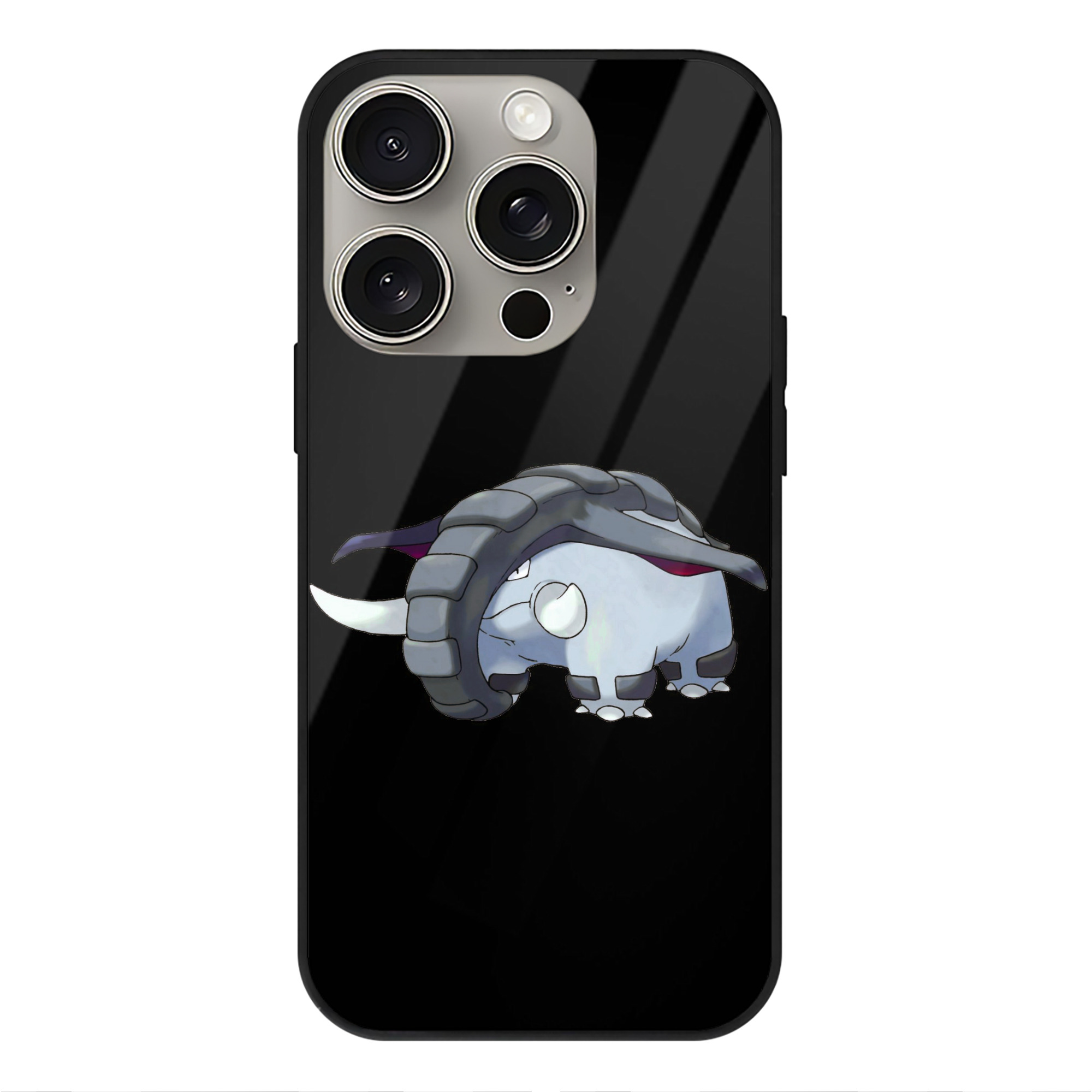 （画像用） ポケットモンスター Pokémon 【iPhone15Pro対応】スマホケース 耐衝撃＆黄変防止 背面ガラス