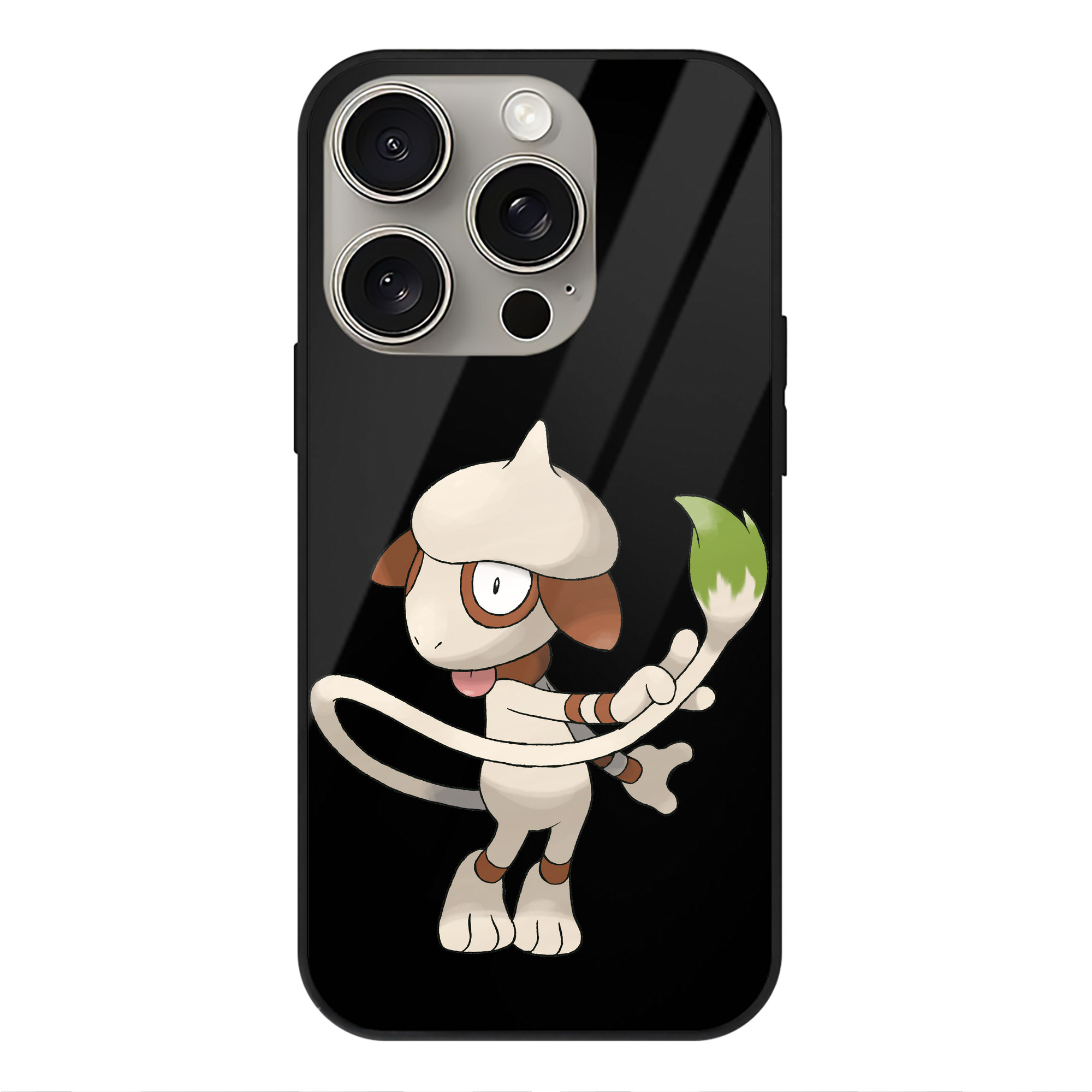 （画像用） ポケットモンスター Pokémon 【iPhone15Pro対応】スマホケース 耐衝撃＆黄変防止 背面ガラス