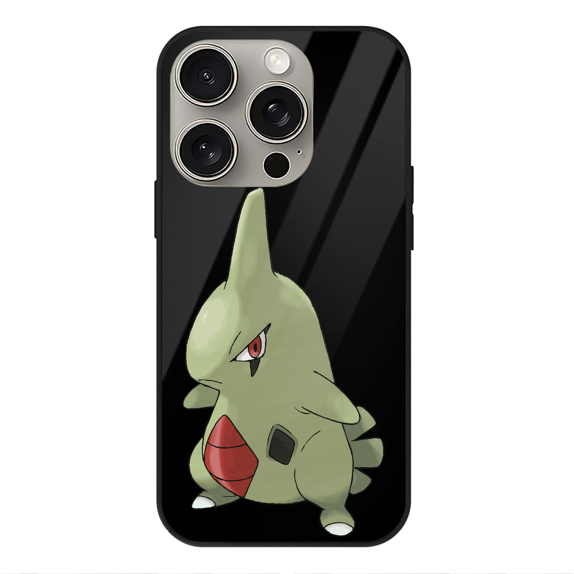 （画像用） ポケットモンスター Pokémon 【iPhone15Pro対応】スマホケース 耐衝撃＆黄変防止 背面ガラス