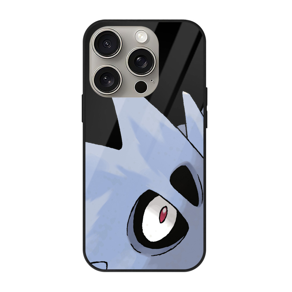 （画像用） ポケットモンスター Pokémon 【iPhone15Pro対応】スマホケース 耐衝撃＆黄変防止 背面ガラス