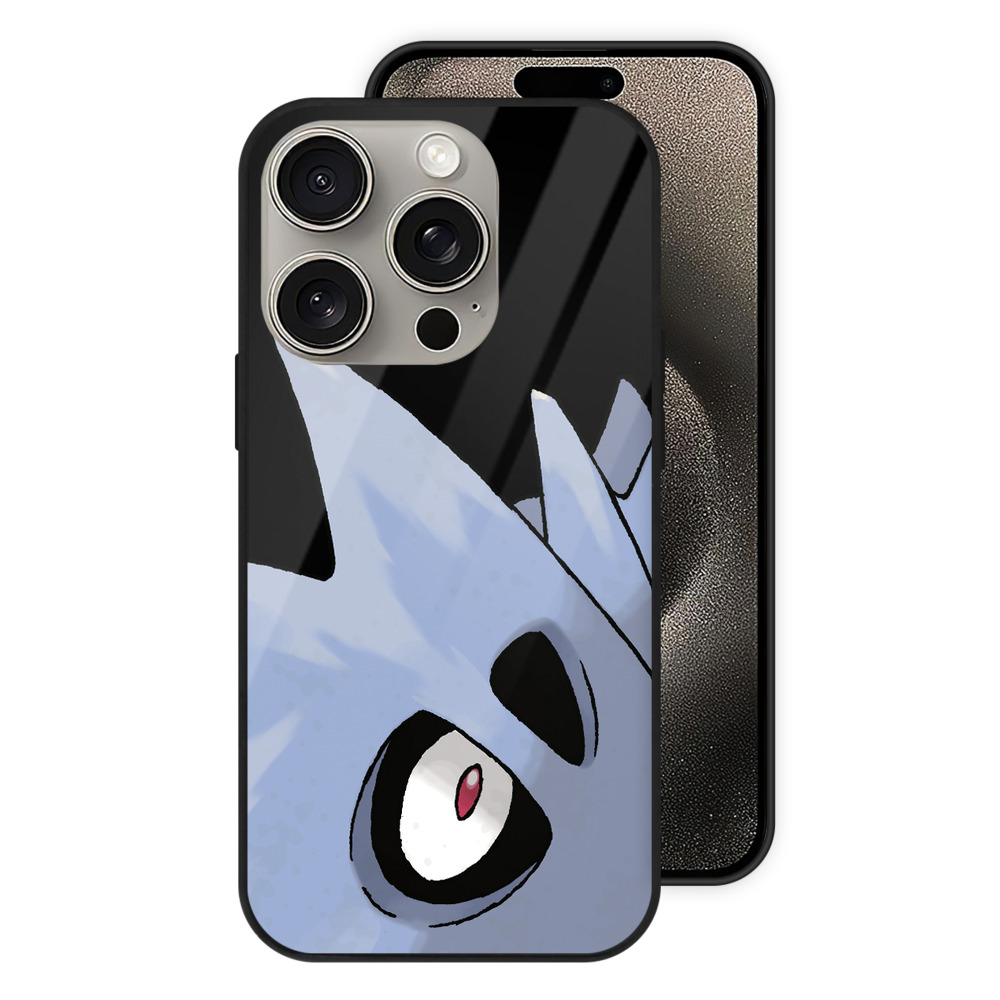（画像用） ポケットモンスター Pokémon 【iPhone15Pro対応】スマホケース 耐衝撃＆黄変防止 背面ガラス