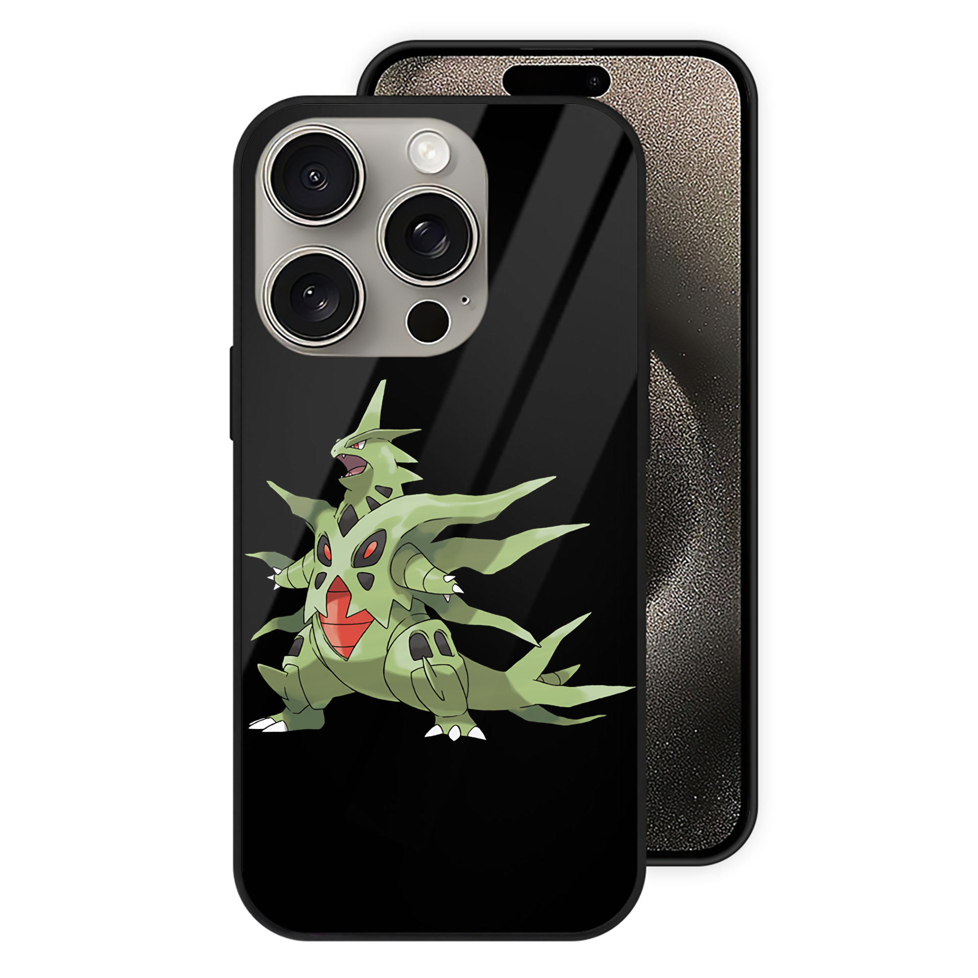 （画像用） ポケットモンスター Pokémon 【iPhone15Pro対応】スマホケース 耐衝撃＆黄変防止 背面ガラス
