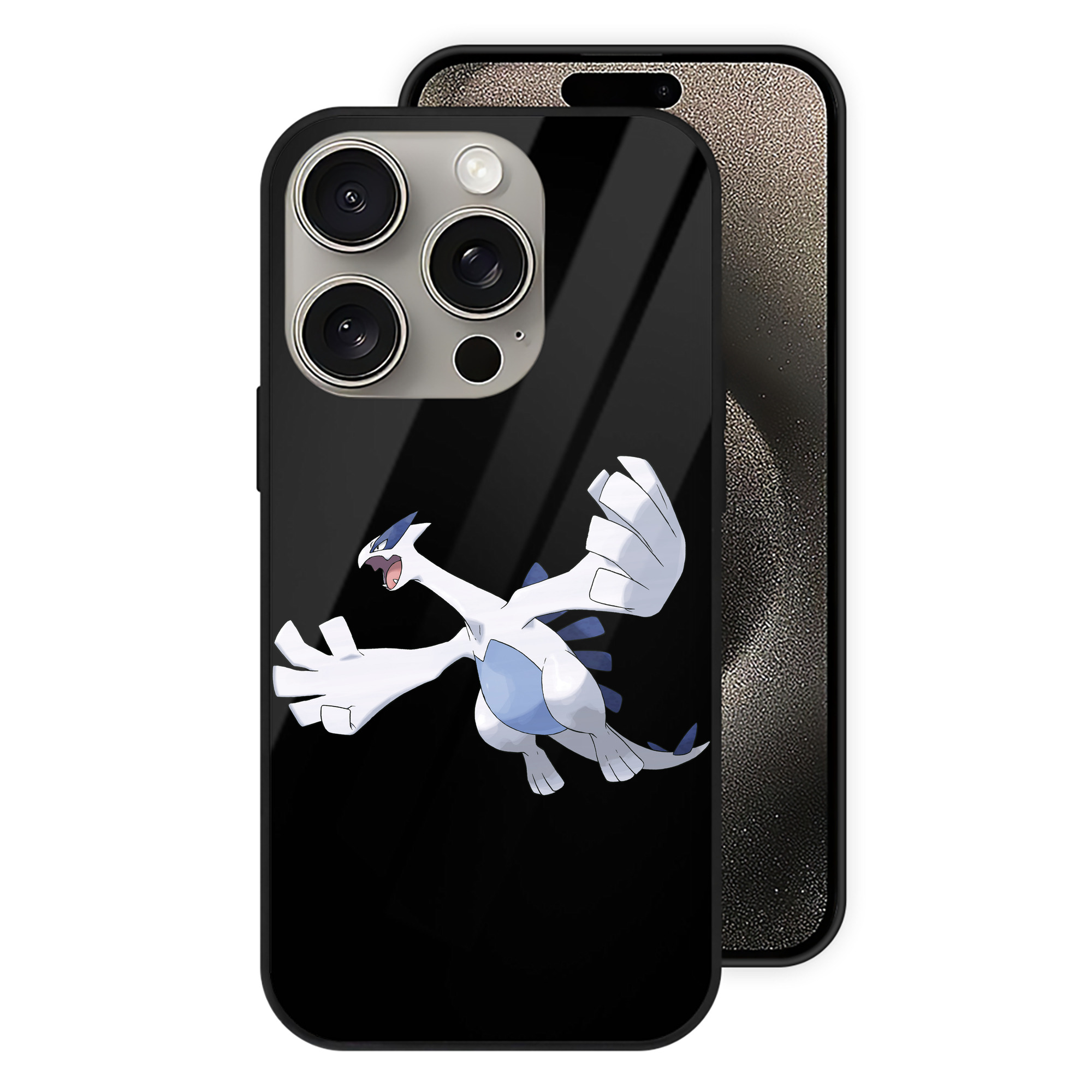（画像用） ポケットモンスター Pokémon 【iPhone15Pro対応】スマホケース 耐衝撃＆黄変防止 背面ガラス