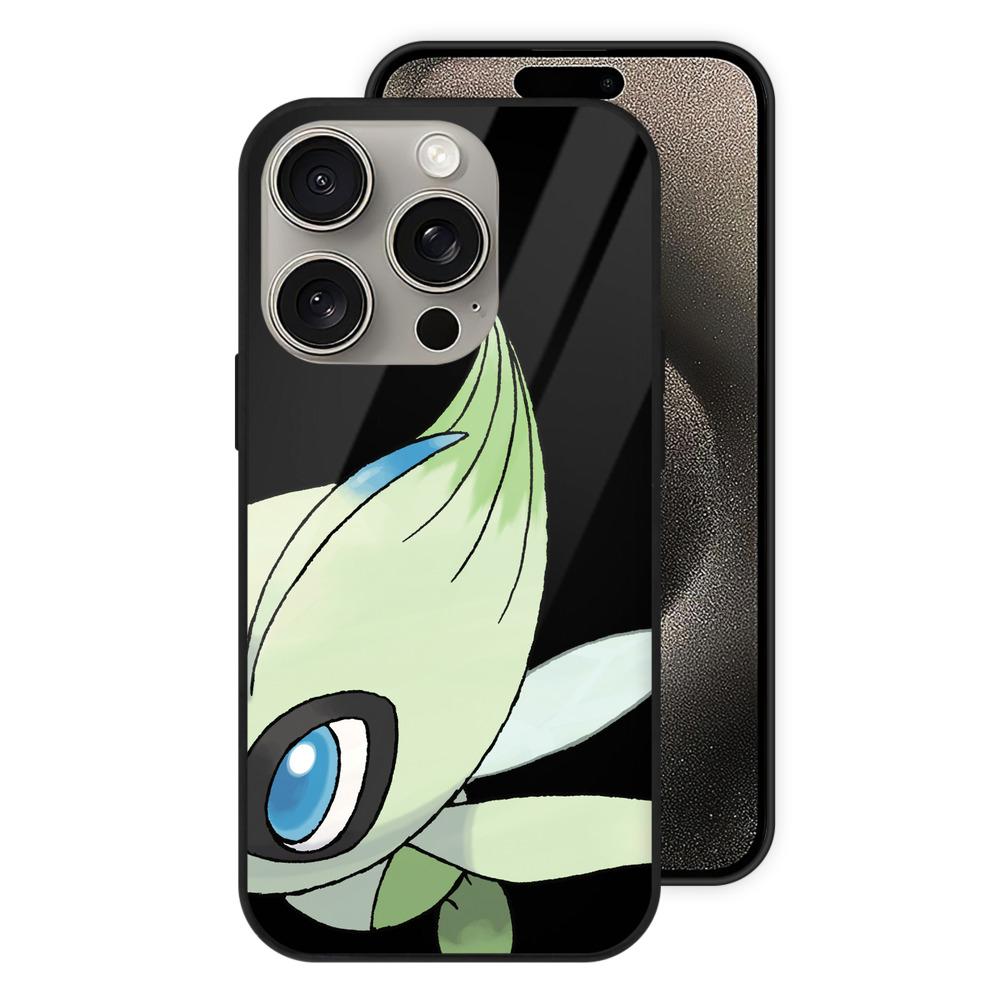 （画像用） ポケットモンスター Pokémon 【iPhone15Pro対応】スマホケース 耐衝撃＆黄変防止 背面ガラス