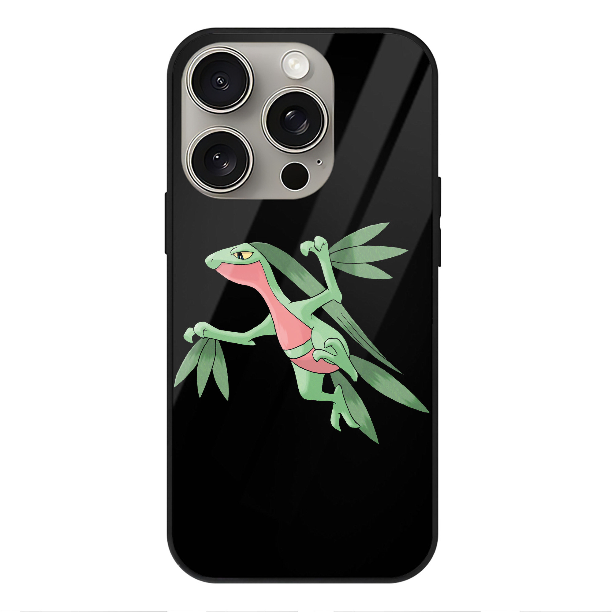 （画像用） ポケットモンスター Pokémon 【iPhone15Pro対応】スマホケース 耐衝撃＆黄変防止 背面ガラス
