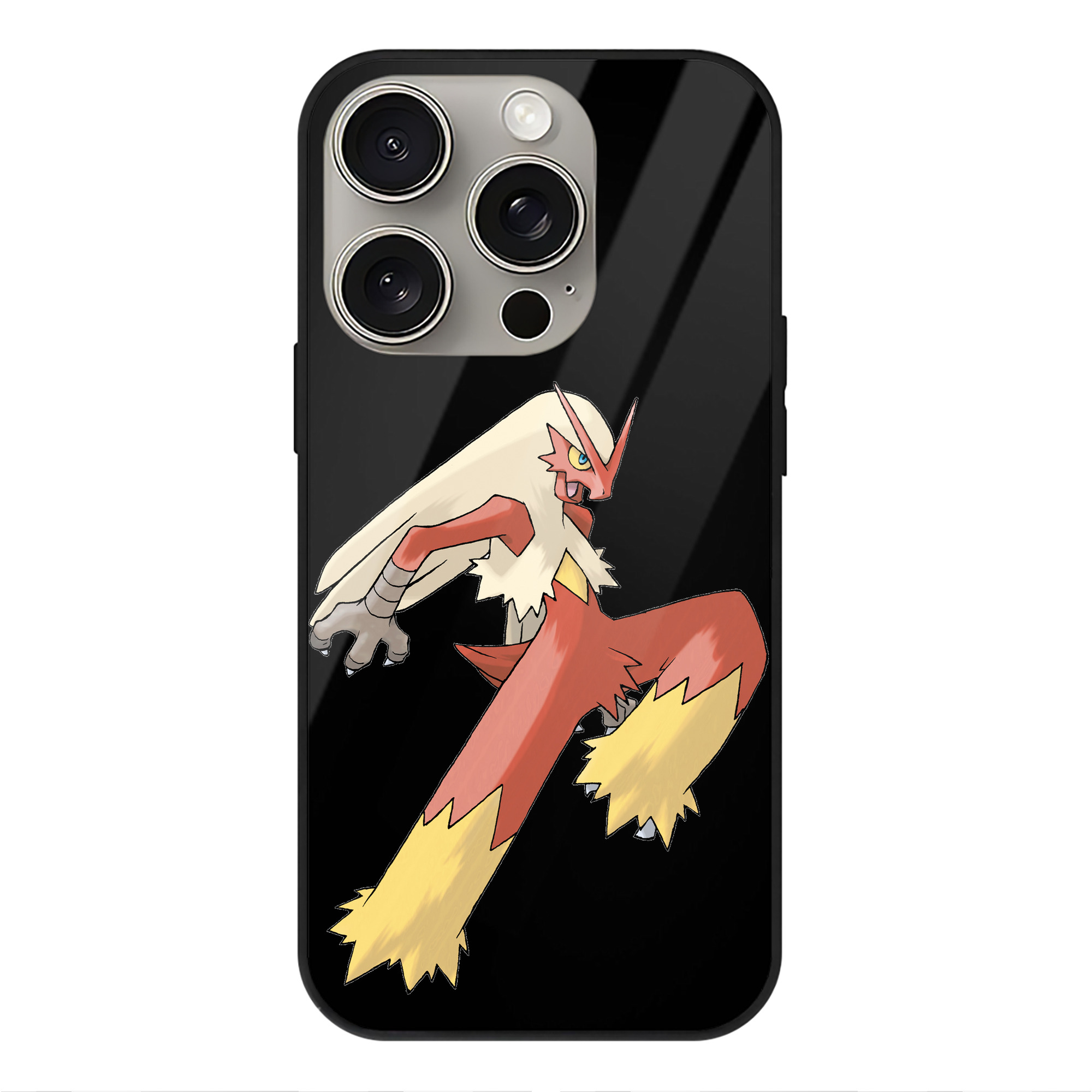 （画像用） ポケットモンスター Pokémon 【iPhone15Pro対応】スマホケース 耐衝撃＆黄変防止 背面ガラス