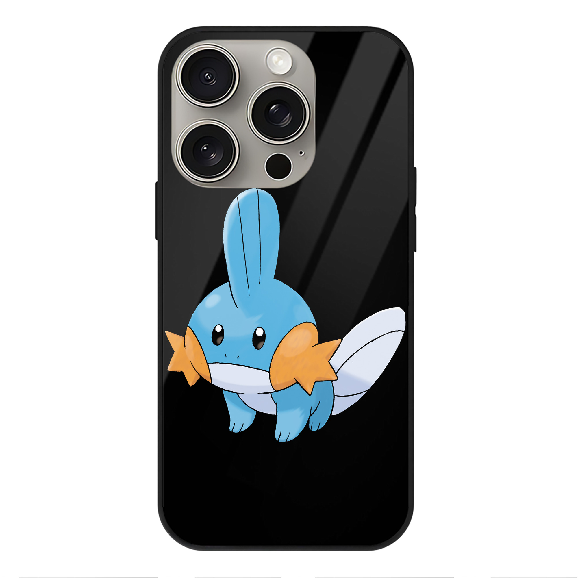 （画像用） ポケットモンスター Pokémon 【iPhone15Pro対応】スマホケース 耐衝撃＆黄変防止 背面ガラス