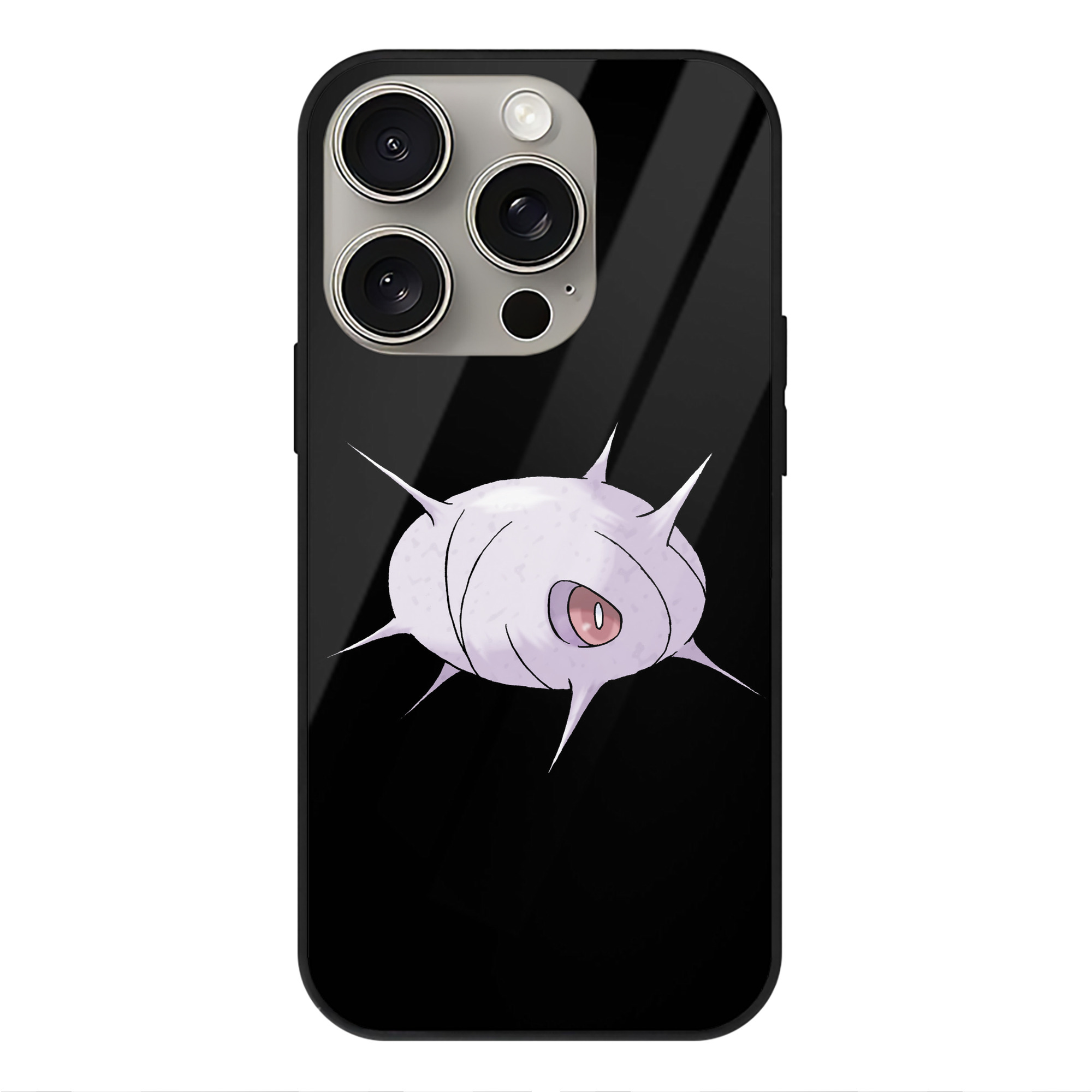 （画像用） ポケットモンスター Pokémon 【iPhone15Pro対応】スマホケース 耐衝撃＆黄変防止 背面ガラス