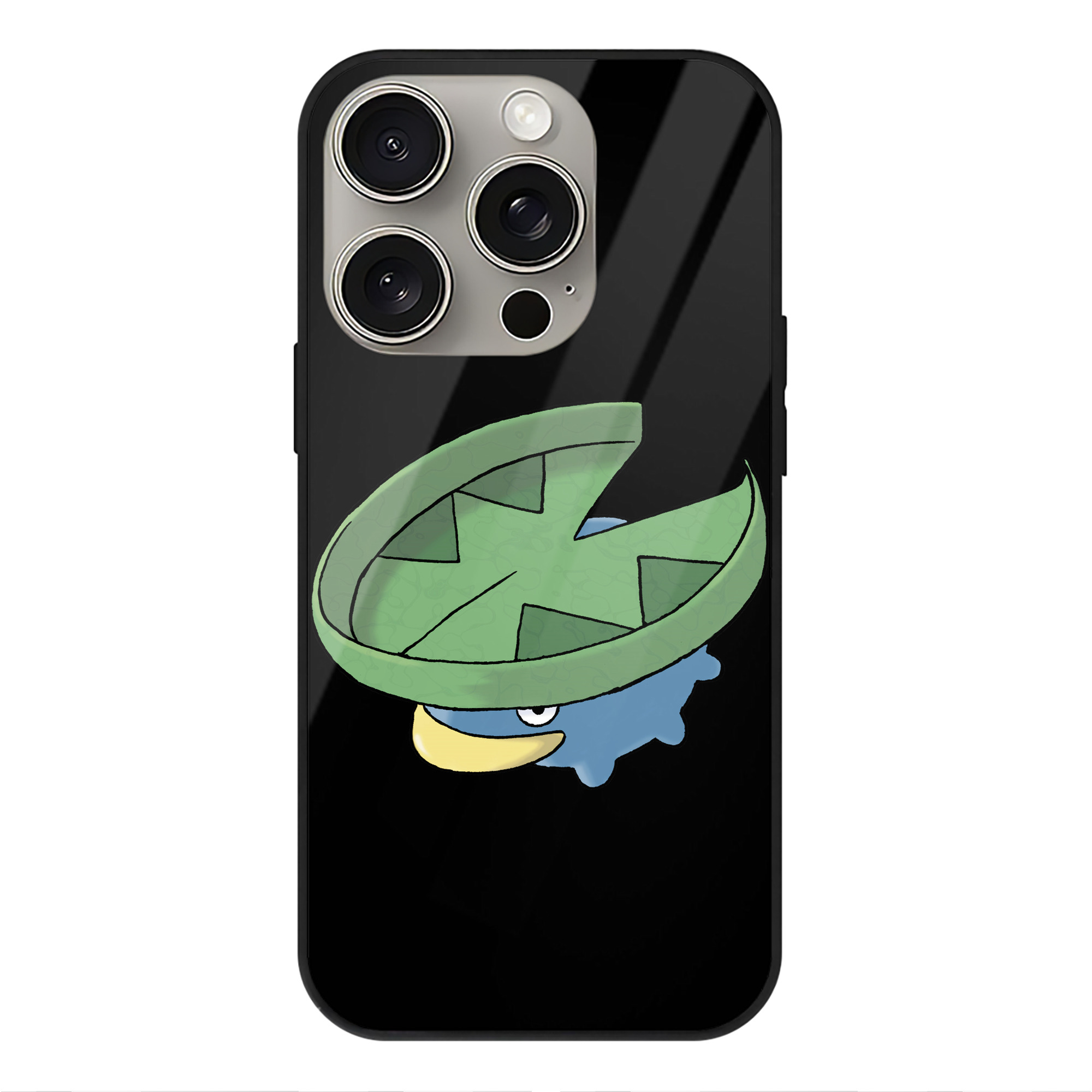 （画像用） ポケットモンスター Pokémon 【iPhone15Pro対応】スマホケース 耐衝撃＆黄変防止 背面ガラス