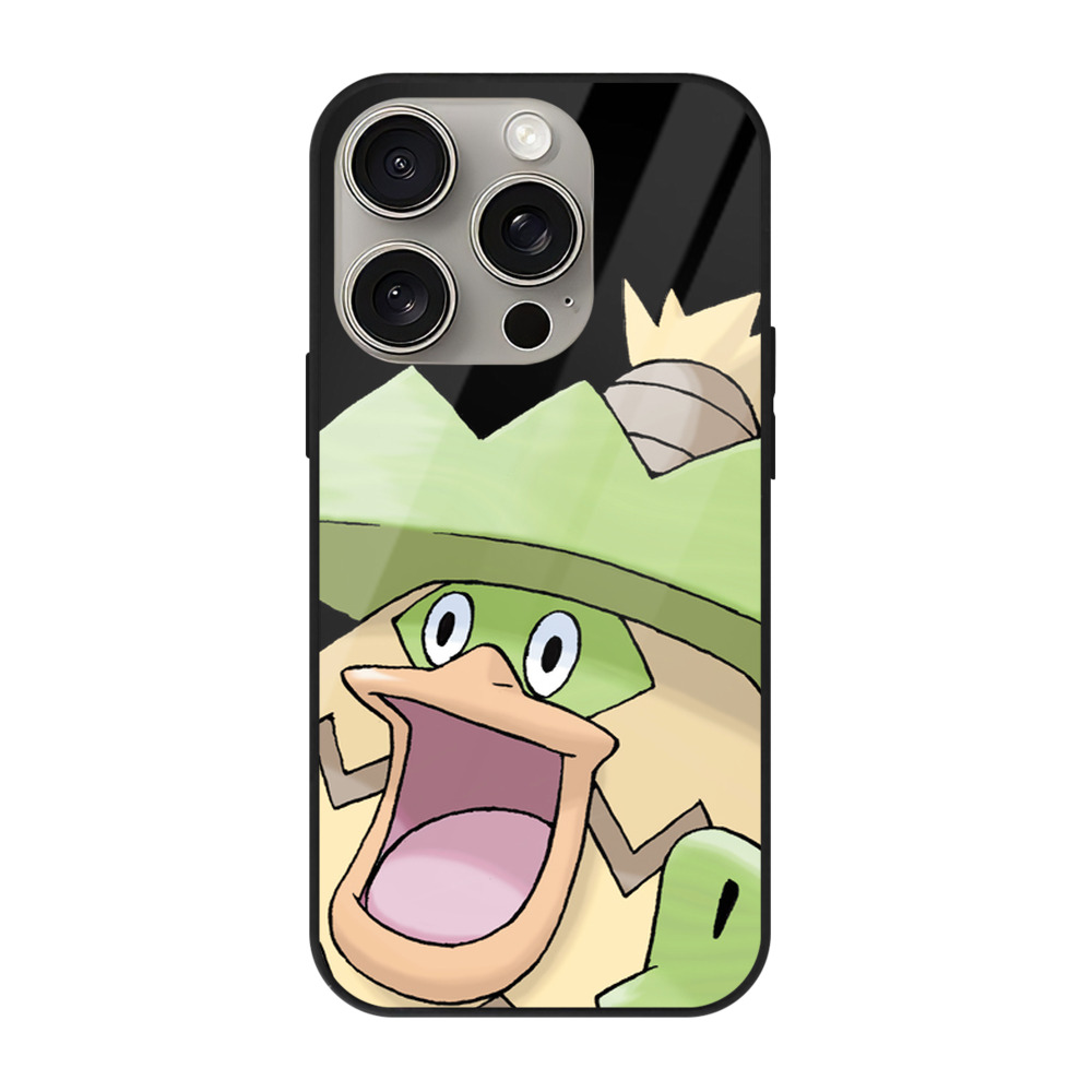 （画像用） ポケットモンスター Pokémon 【iPhone15Pro対応】スマホケース 耐衝撃＆黄変防止 背面ガラス