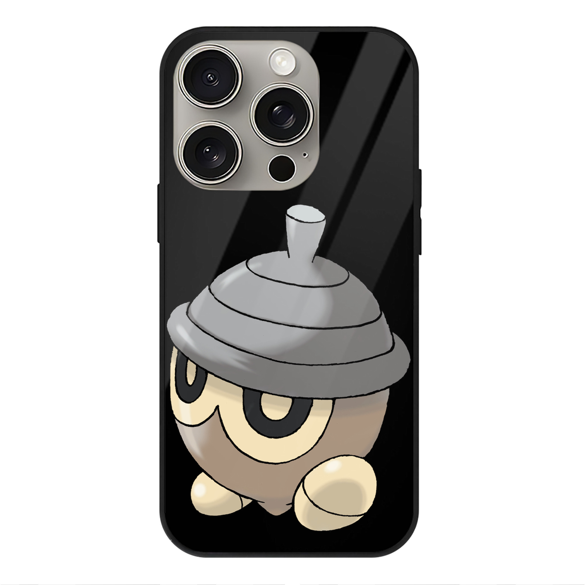 （画像用） ポケットモンスター Pokémon 【iPhone15Pro対応】スマホケース 耐衝撃＆黄変防止 背面ガラス