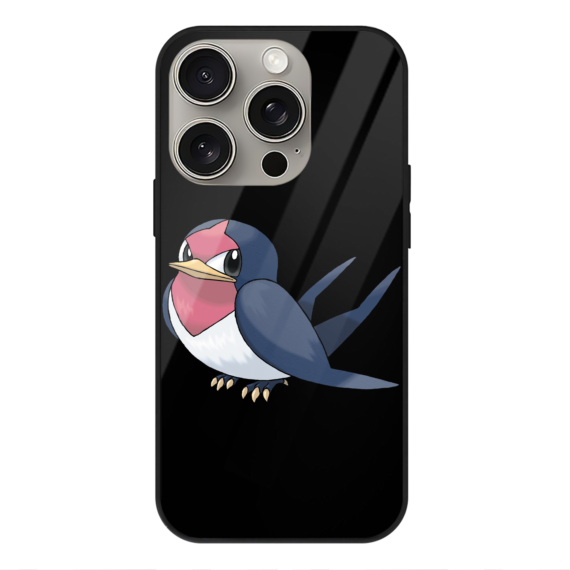 （画像用） ポケットモンスター Pokémon 【iPhone15Pro対応】スマホケース 耐衝撃＆黄変防止 背面ガラス