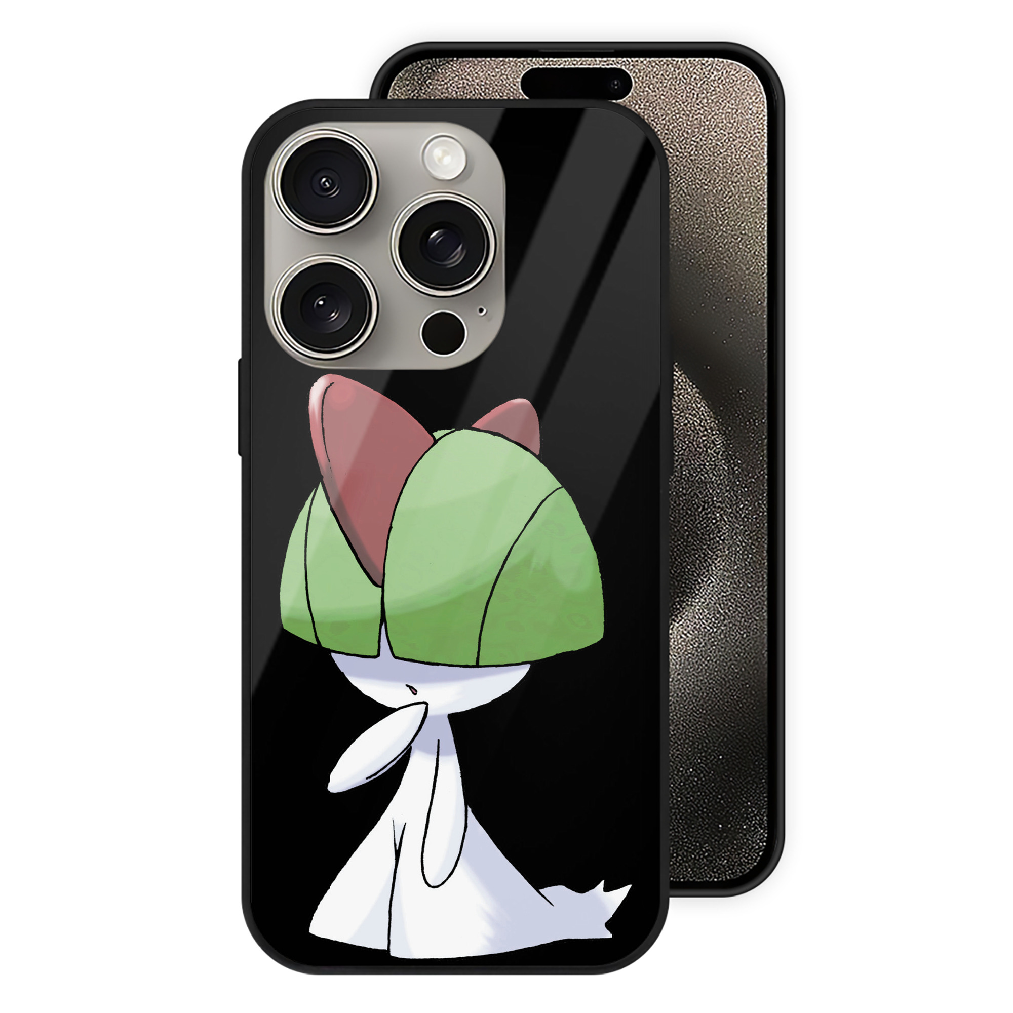 （画像用） ポケットモンスター Pokémon 【iPhone15Pro対応】スマホケース 耐衝撃＆黄変防止 背面ガラス