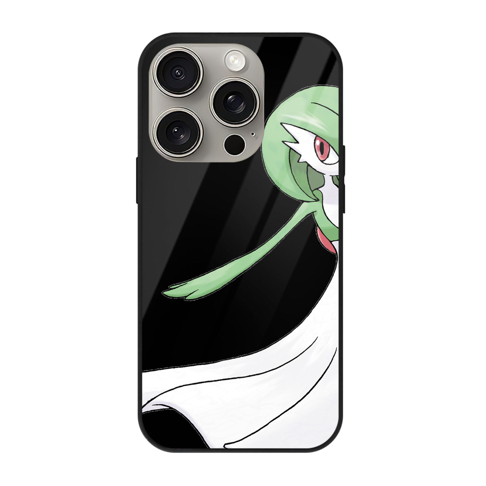 （画像用） ポケットモンスター Pokémon 【iPhone15Pro対応】スマホケース 耐衝撃＆黄変防止 背面ガラス