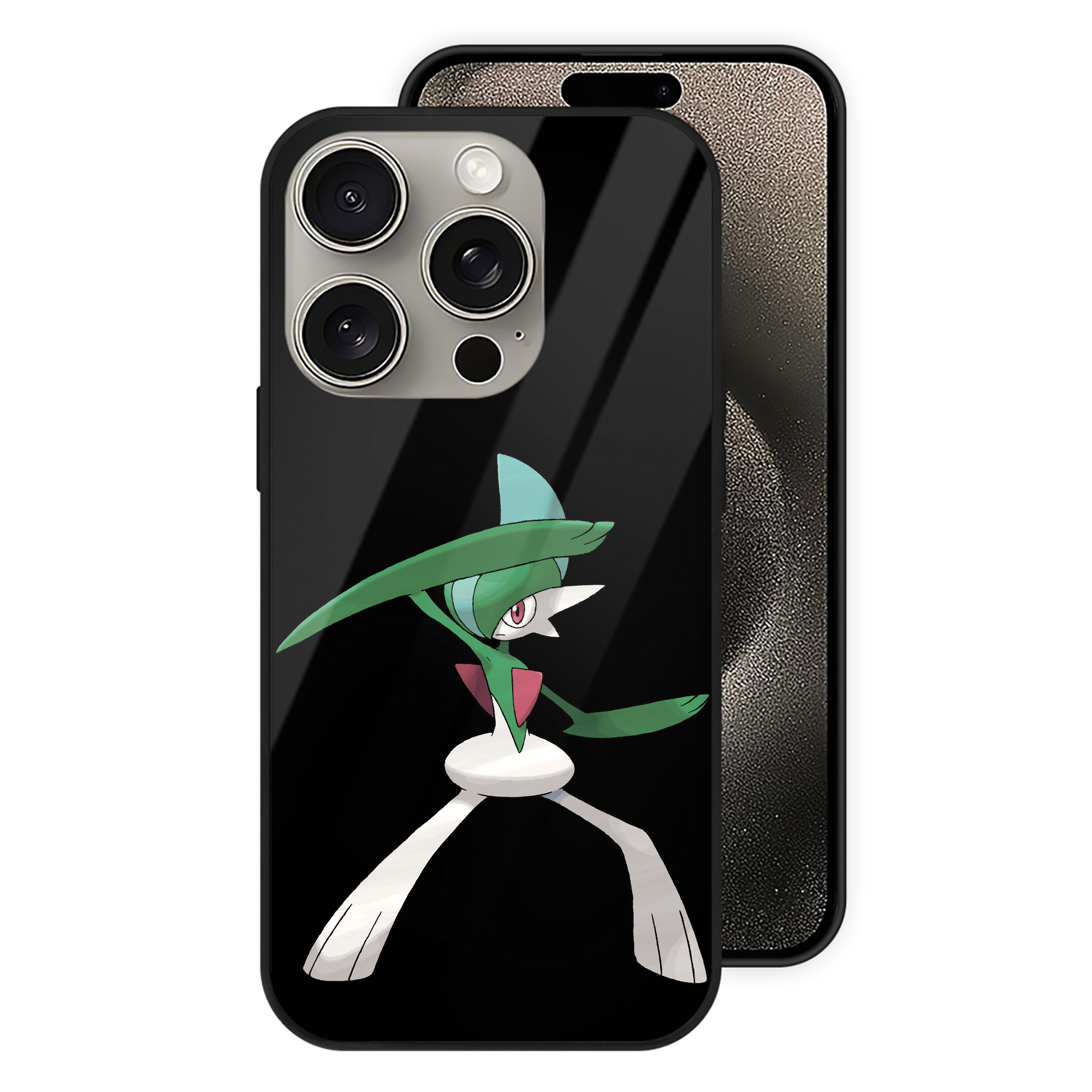 （画像用） ポケットモンスター Pokémon 【iPhone15Pro対応】スマホケース 耐衝撃＆黄変防止 背面ガラス