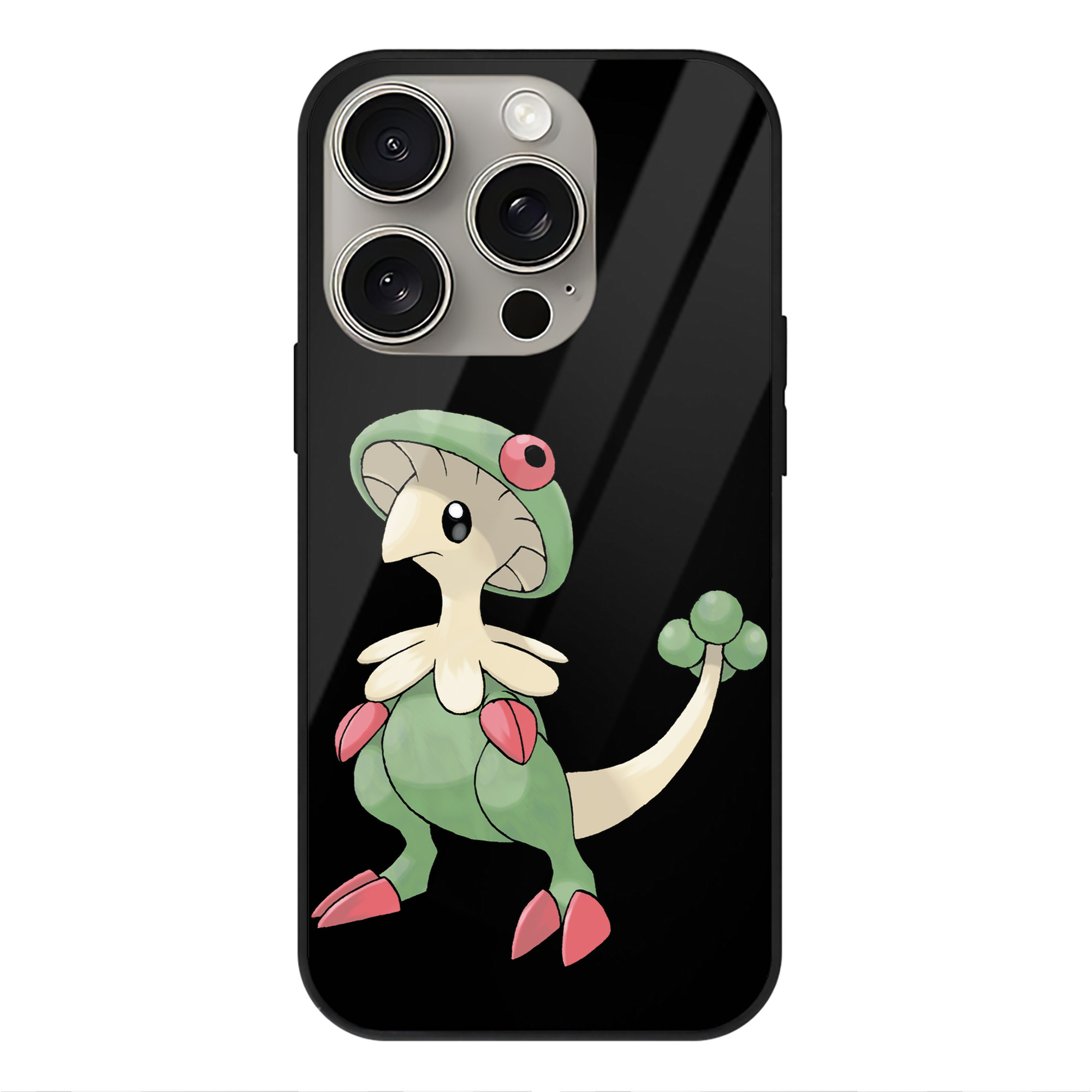 （画像用） ポケットモンスター Pokémon 【iPhone15Pro対応】スマホケース 耐衝撃＆黄変防止 背面ガラス