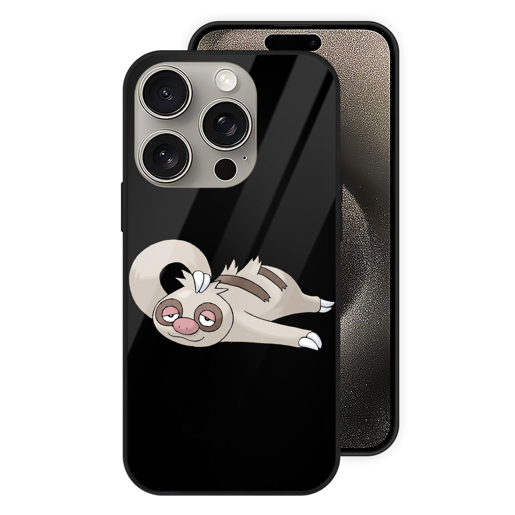 （画像用） ポケットモンスター Pokémon 【iPhone15Pro対応】スマホケース 耐衝撃＆黄変防止 背面ガラス