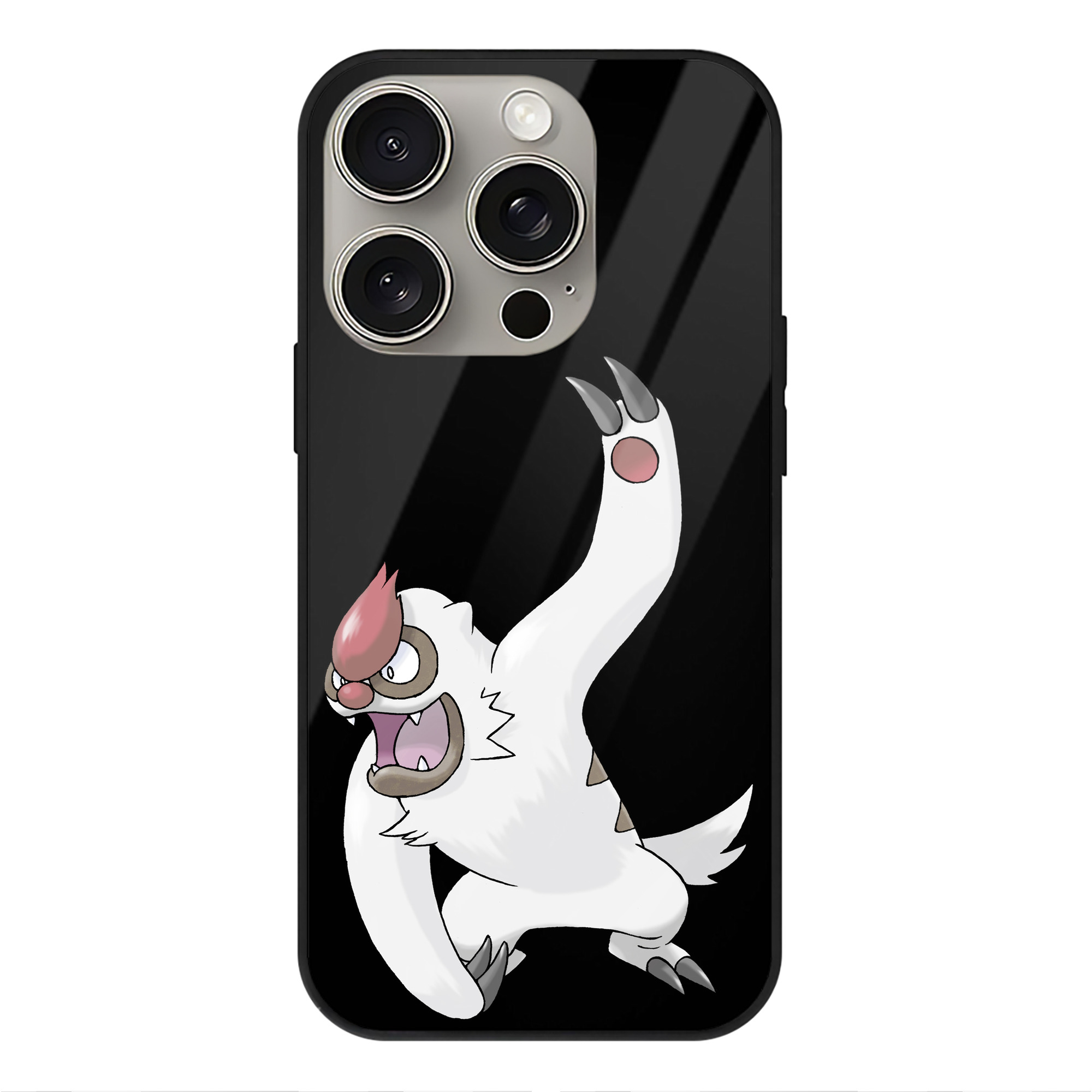 （画像用） ポケットモンスター Pokémon 【iPhone15Pro対応】スマホケース 耐衝撃＆黄変防止 背面ガラス