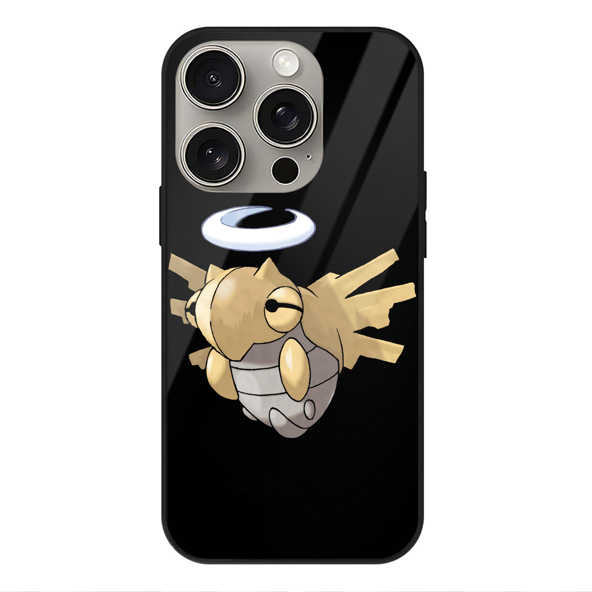 （画像用） ポケットモンスター Pokémon 【iPhone15Pro対応】スマホケース 耐衝撃＆黄変防止 背面ガラス
