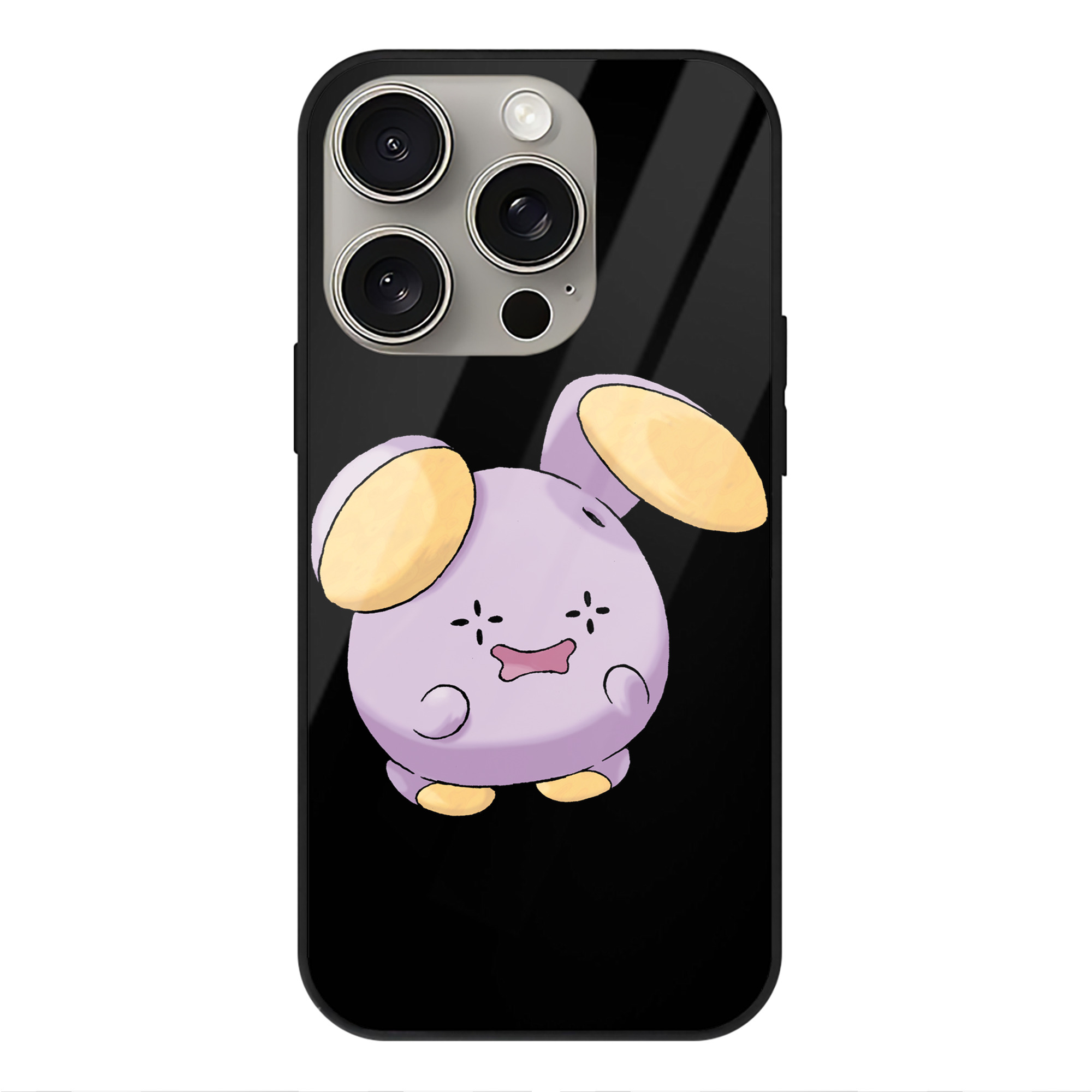 （画像用） ポケットモンスター Pokémon 【iPhone15Pro対応】スマホケース 耐衝撃＆黄変防止 背面ガラス
